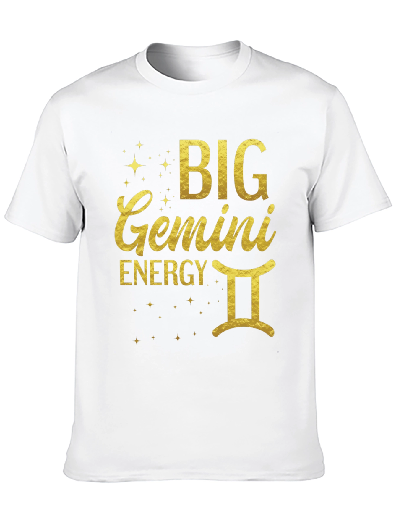 Big Gemini Energy Graphic Tee - Zodiac T-Shirt