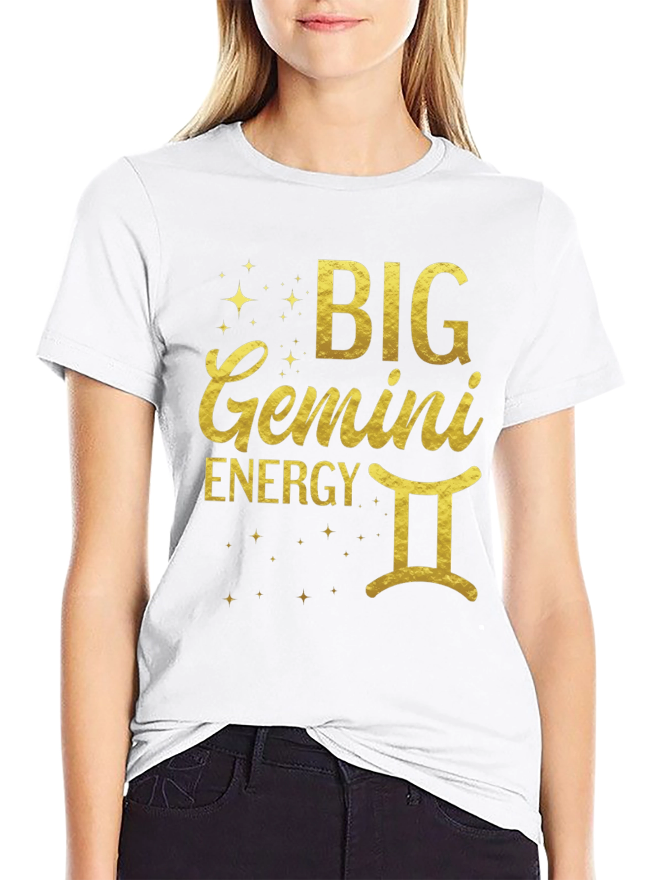 Big Gemini Energy Graphic Tee - Zodiac T-Shirt