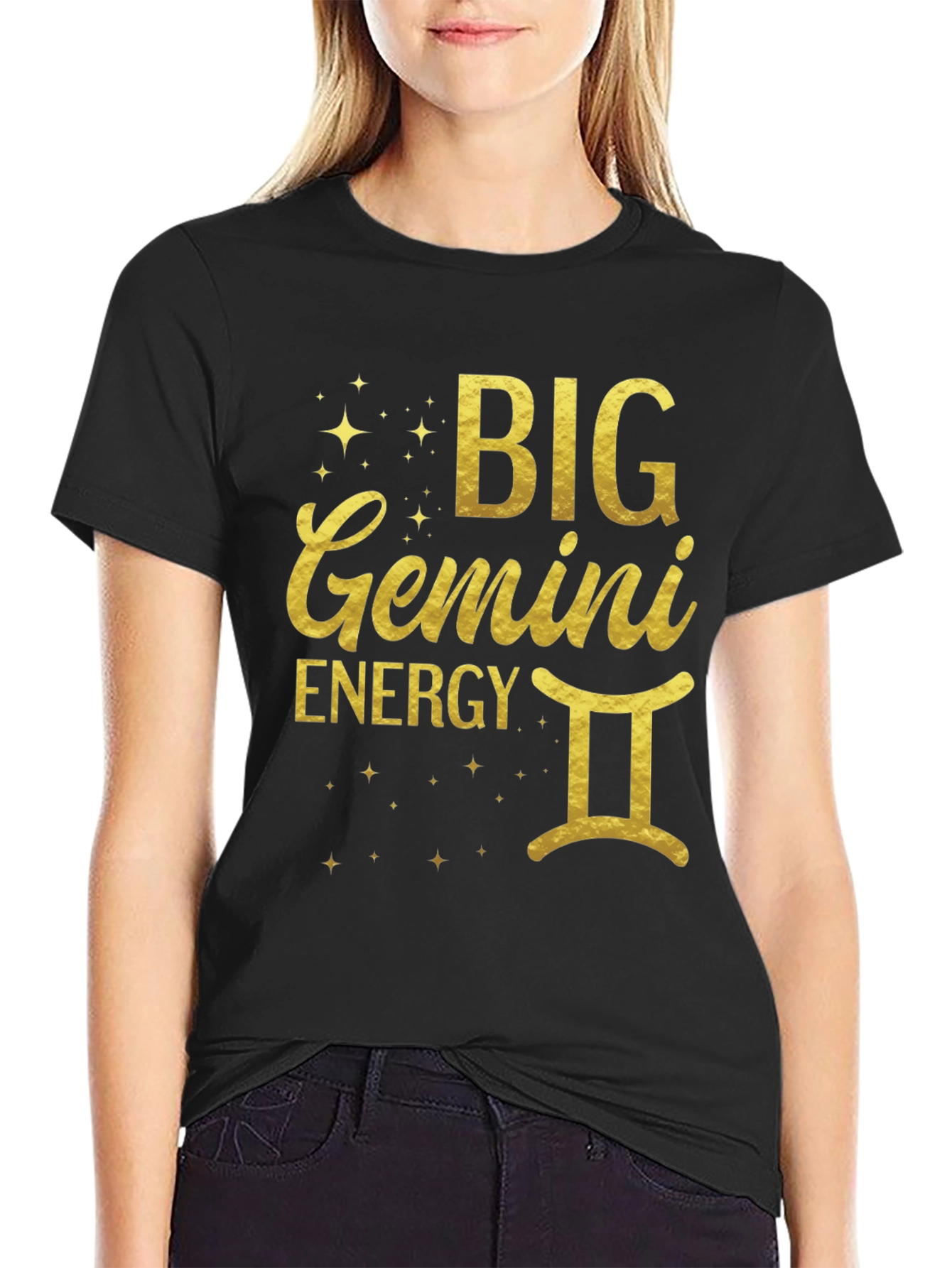 Big Gemini Energy Graphic Tee - Zodiac T-Shirt