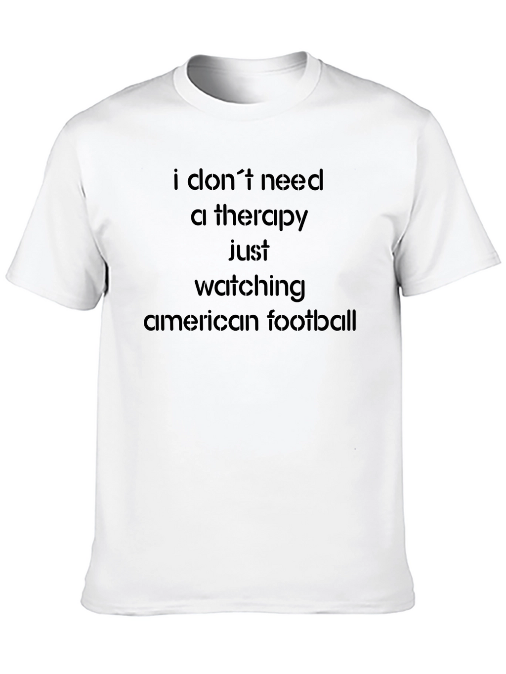 American Football Therapy T-Shirt