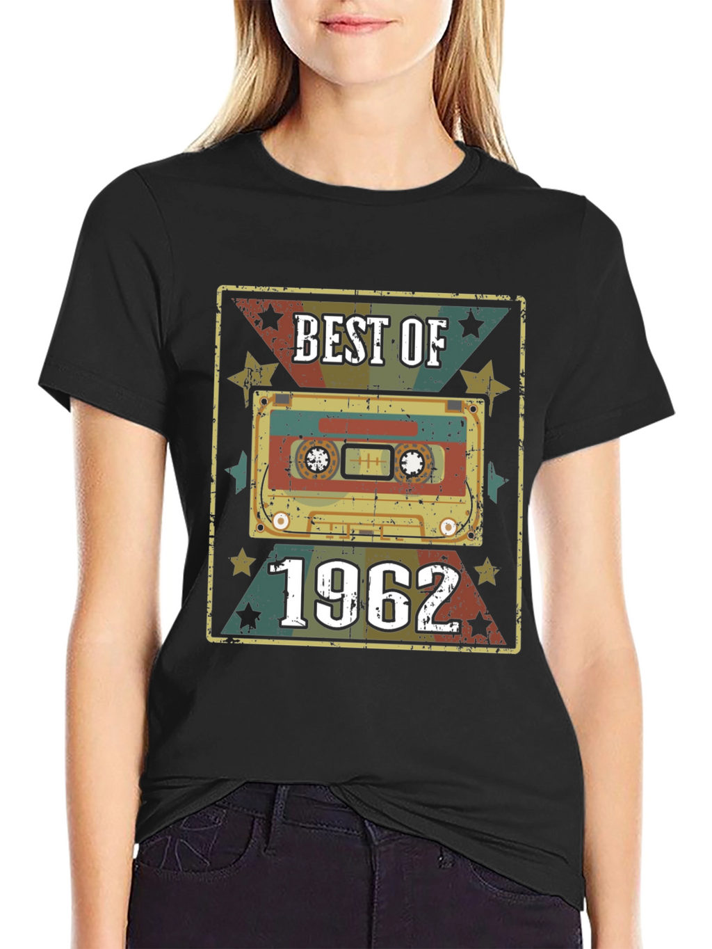 Best of 1962 Retro Cassette Graphic T-Shirt