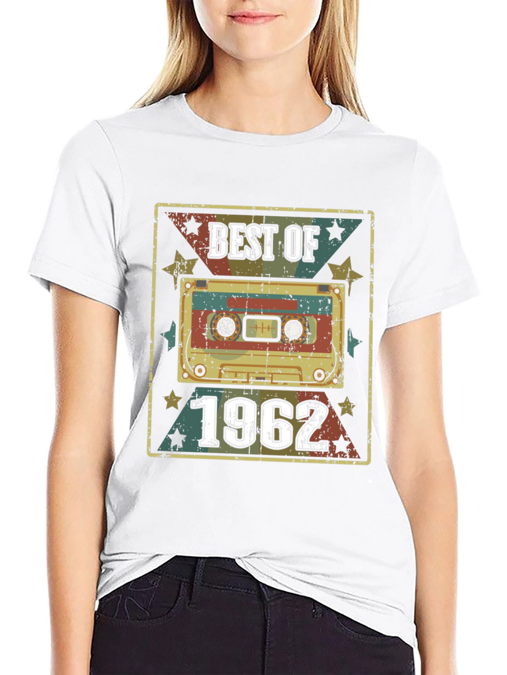Best of 1962 Retro Cassette Graphic T-Shirt