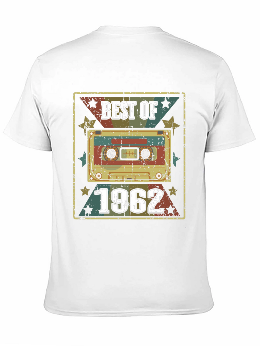 Best of 1962 Retro Cassette Graphic T-Shirt