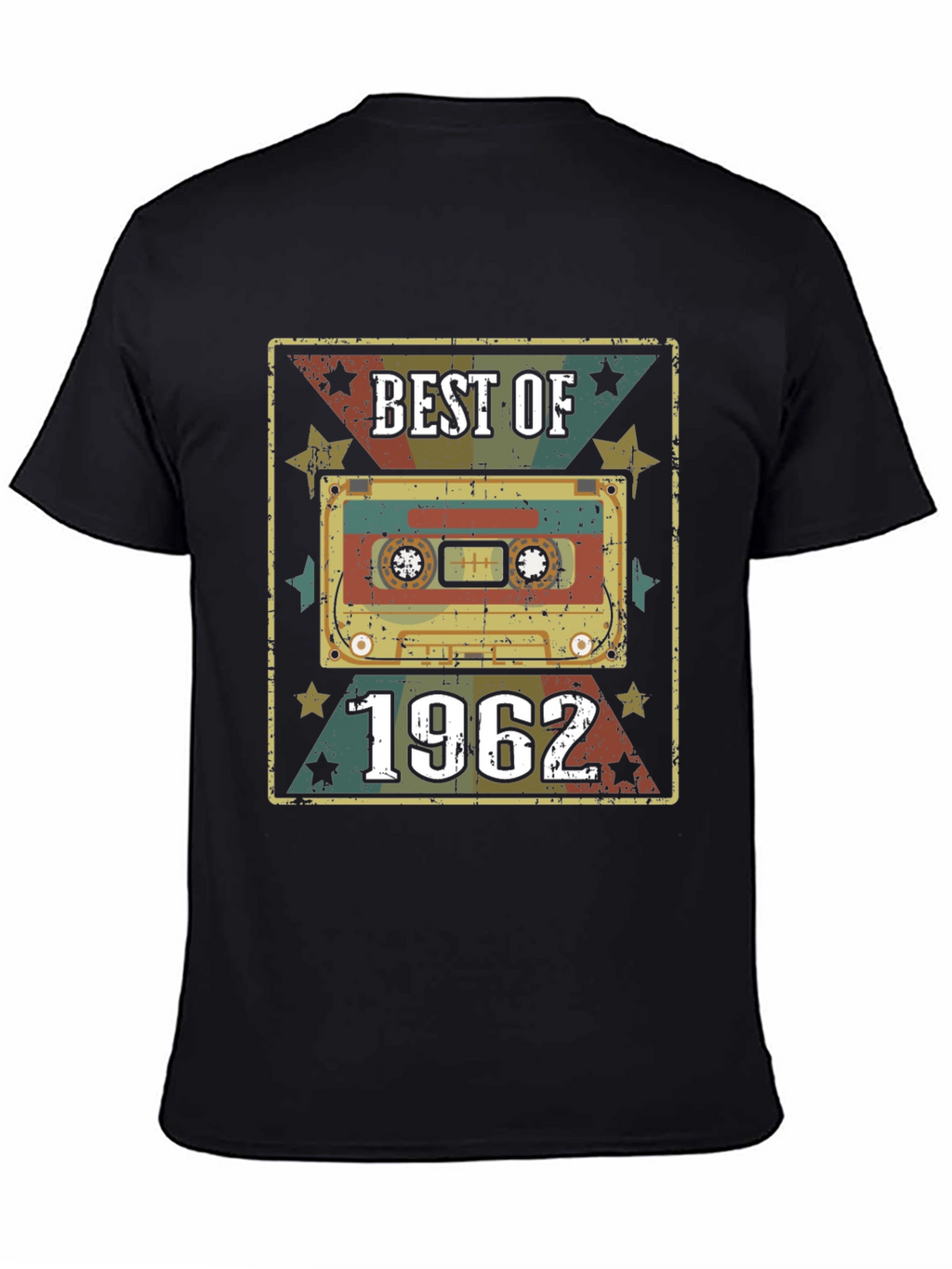 Best of 1962 Retro Cassette Graphic T-Shirt