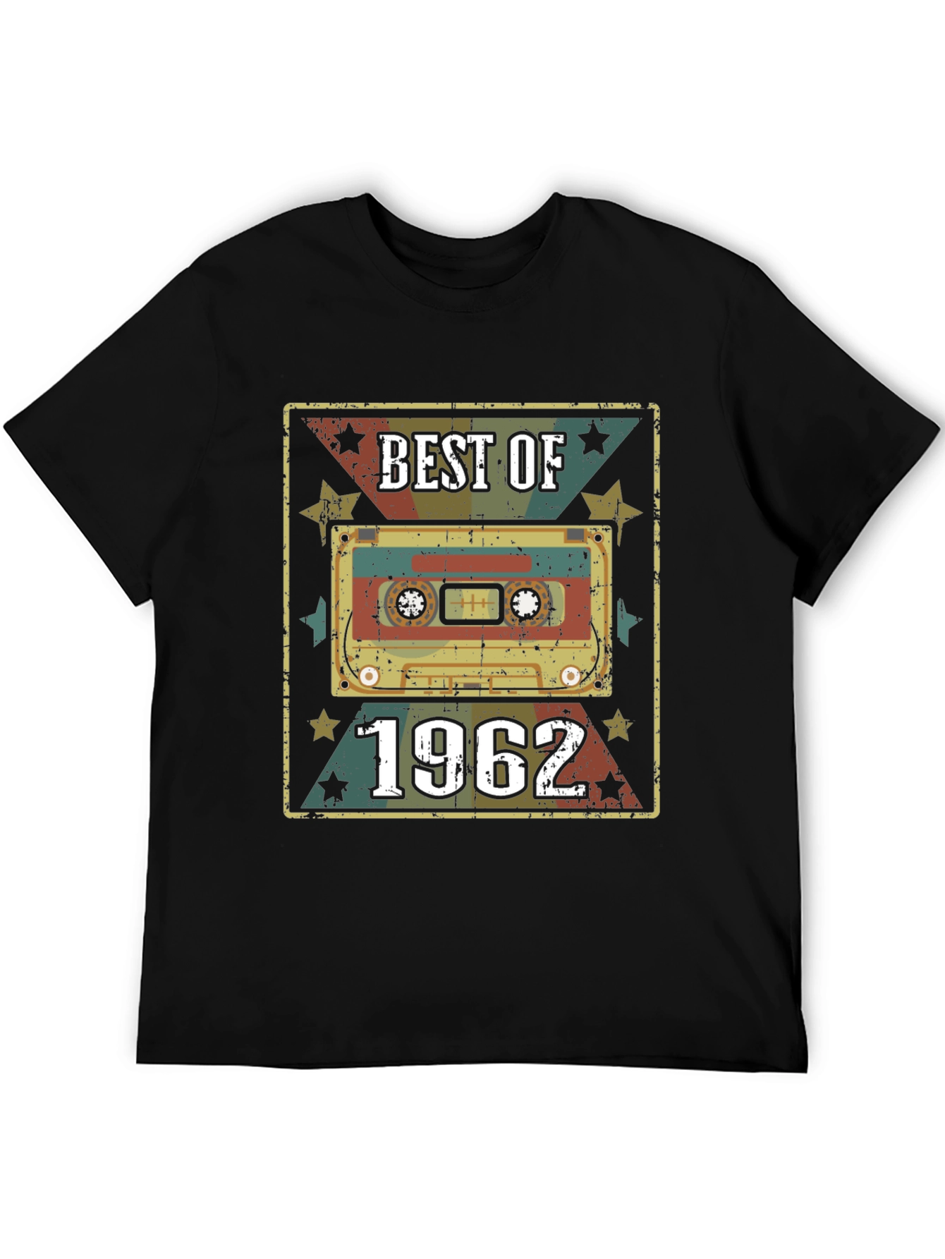 Best of 1962 Retro Cassette Graphic T-Shirt