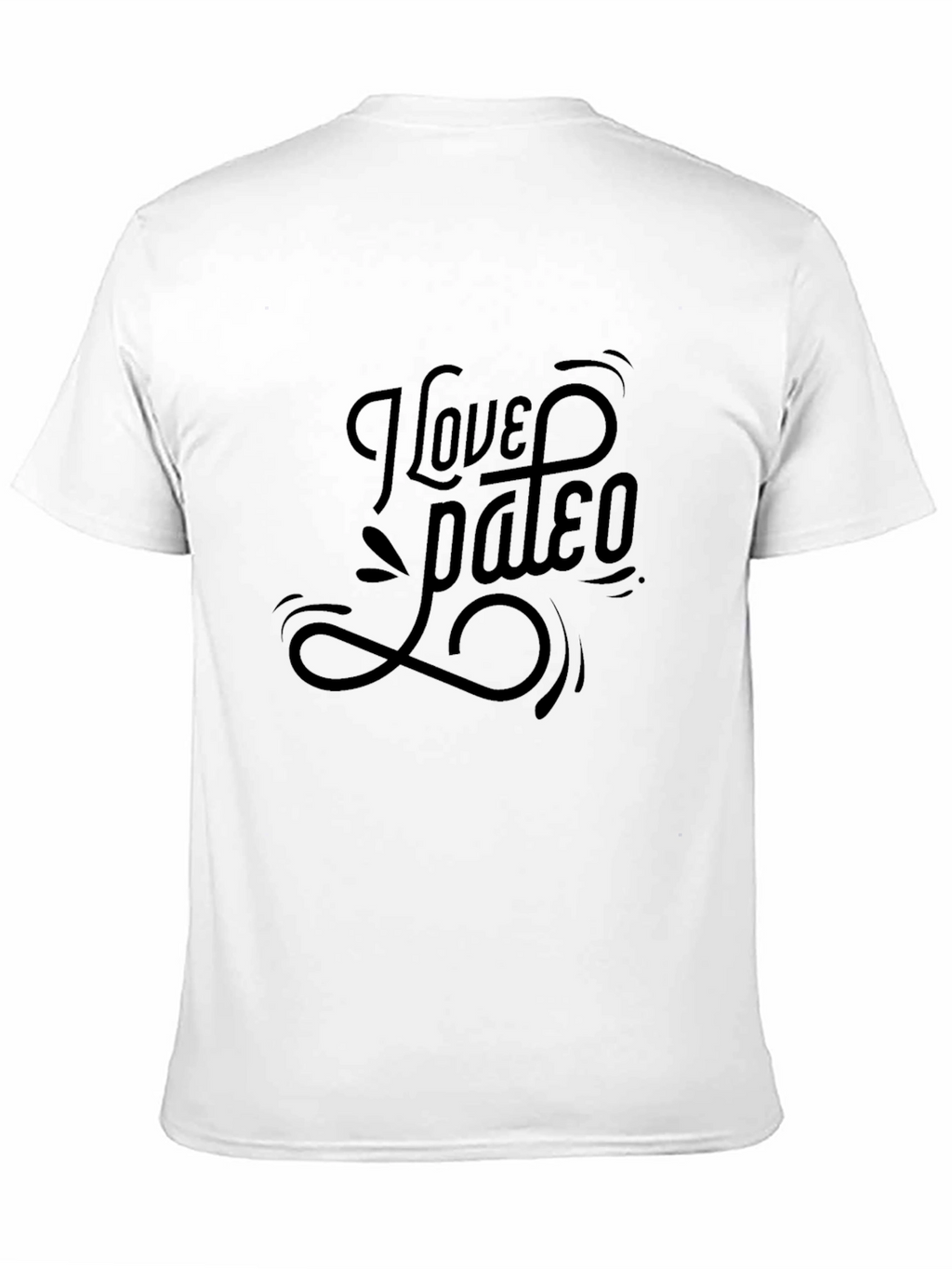 I Love Paleo Black Graphic Tee