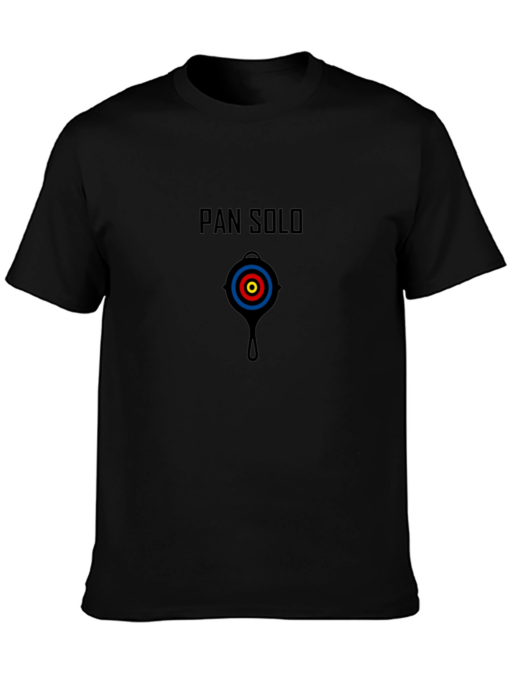 Pan Solo T-Shirt - Black Graphic Tee
