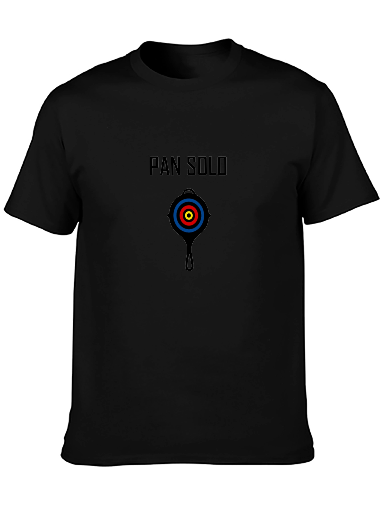 Pan Solo T-Shirt - Black Graphic Tee