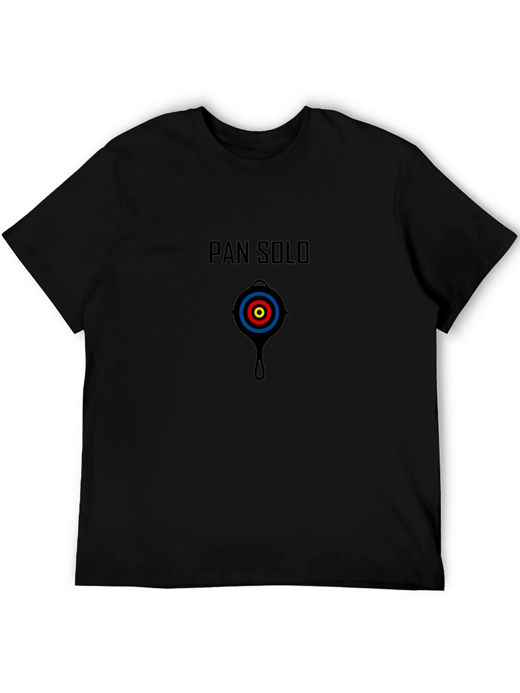 Pan Solo T-Shirt - Black Graphic Tee