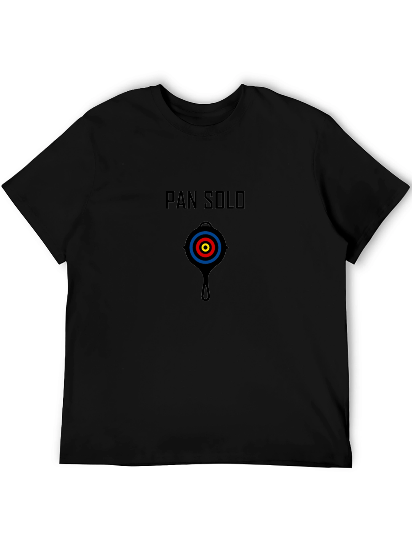 Pan Solo T-Shirt - Black Graphic Tee