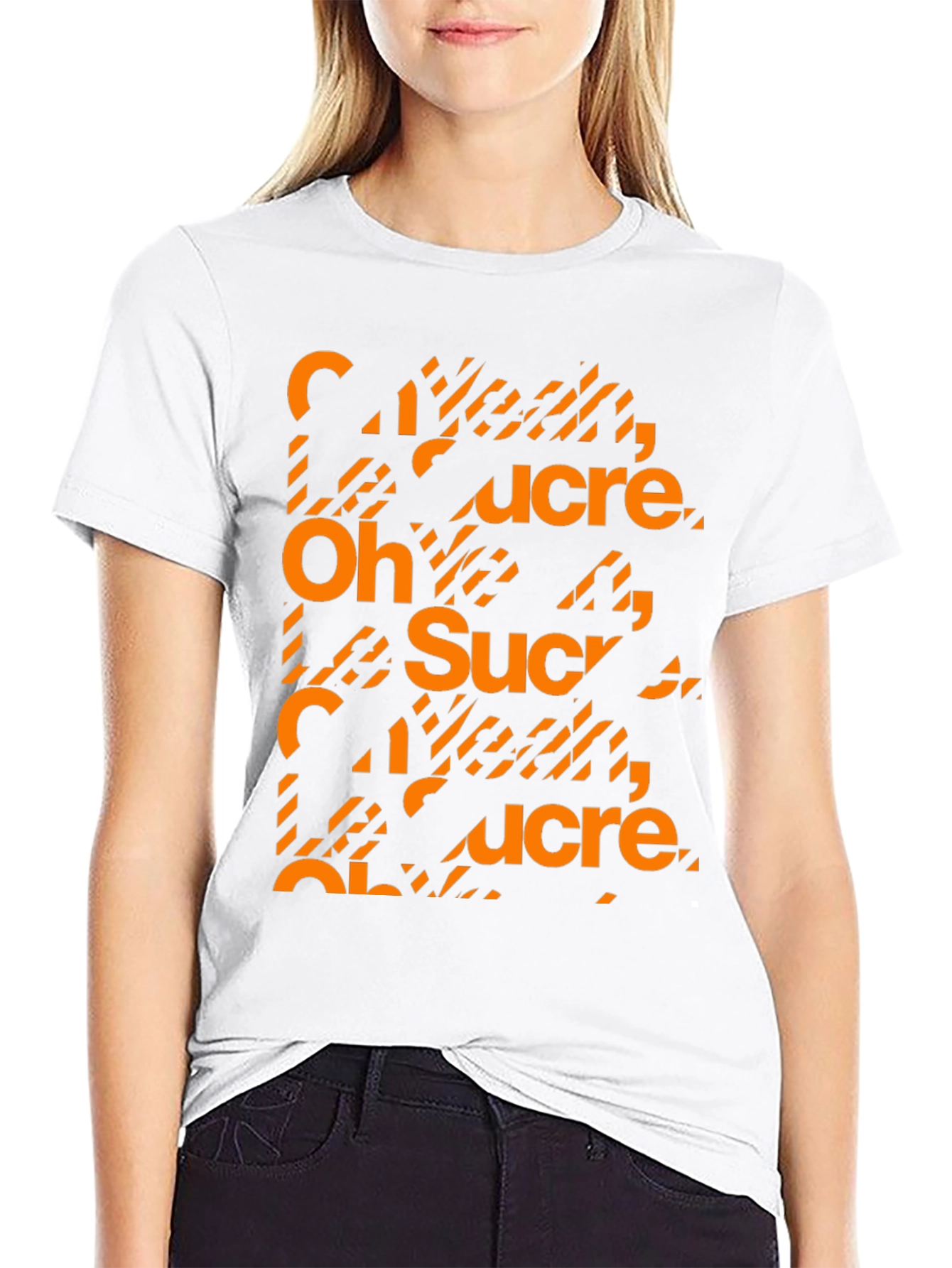 Cest le Sucre Black Graphic Tee