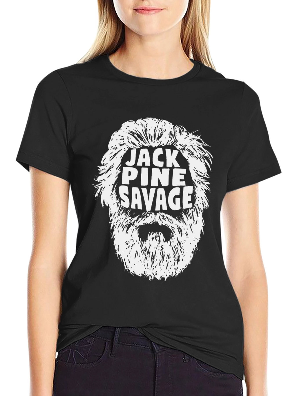Jack Pine Savage Graphic T-Shirt - Black Tee