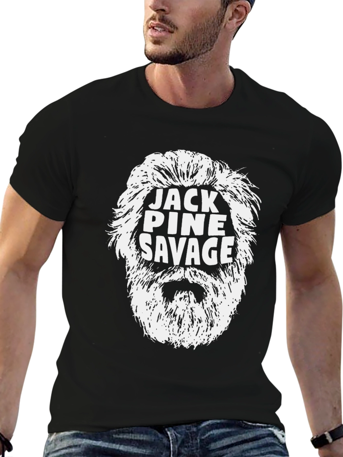 Jack Pine Savage Graphic T-Shirt - Black Tee