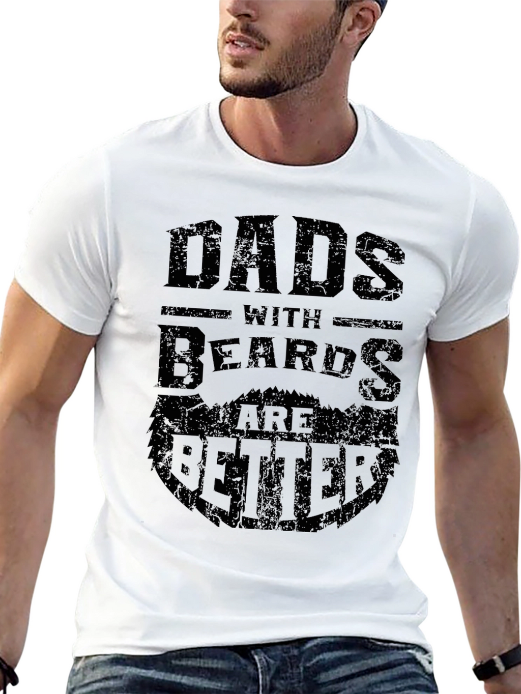 Dads with Beards are Better T-Shirt