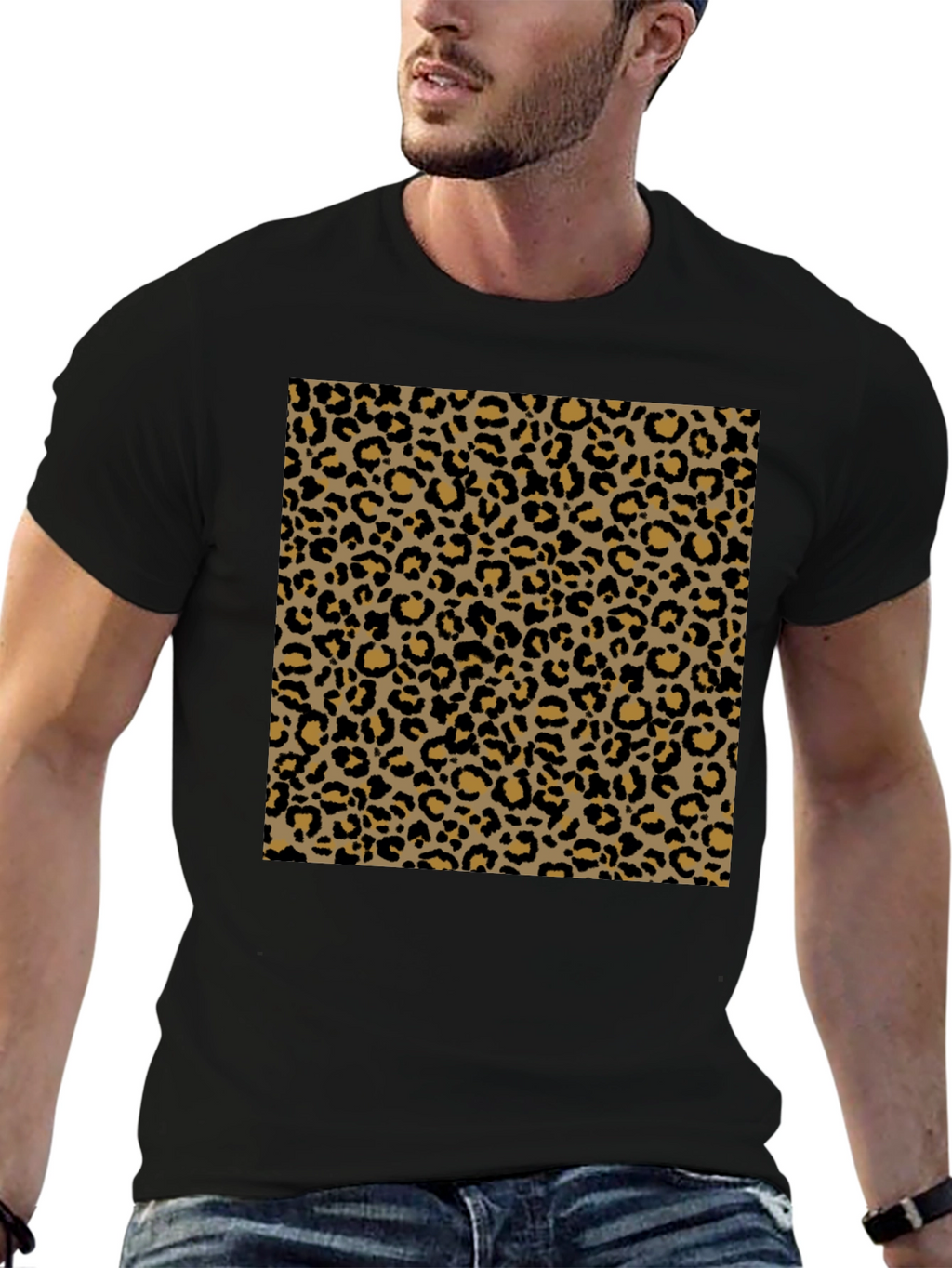 Leopard Print Tee - Classic Animal Pattern T-Shirt