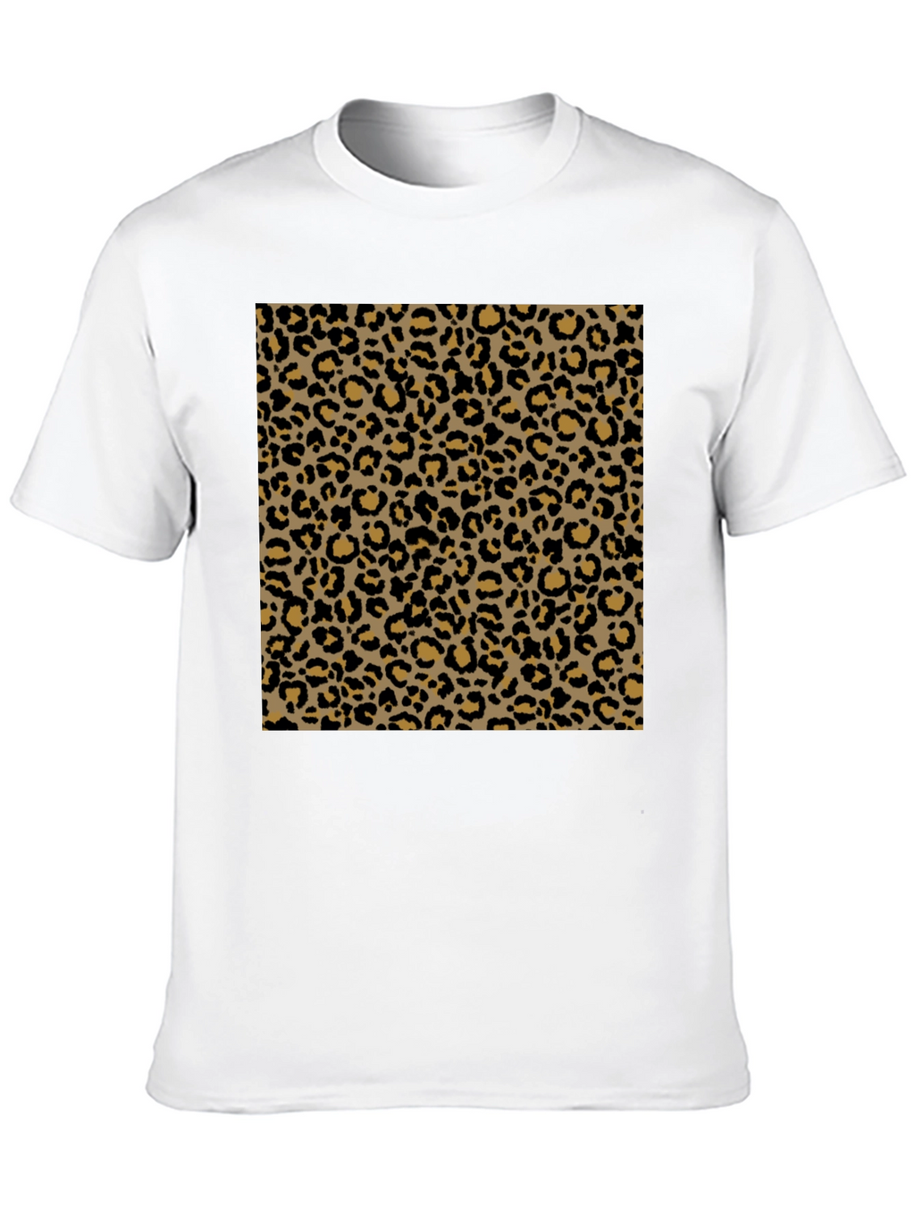 Leopard Print Tee - Classic Animal Pattern T-Shirt