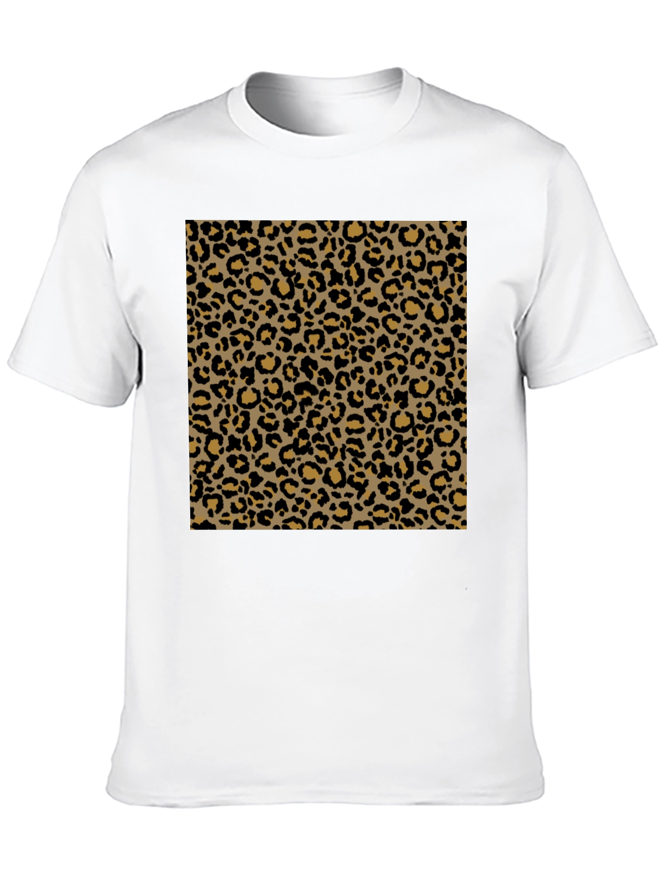 Leopard Print Tee - Classic Animal Pattern T-Shirt