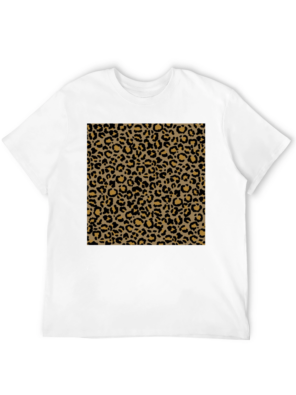 Leopard Print Tee - Classic Animal Pattern T-Shirt