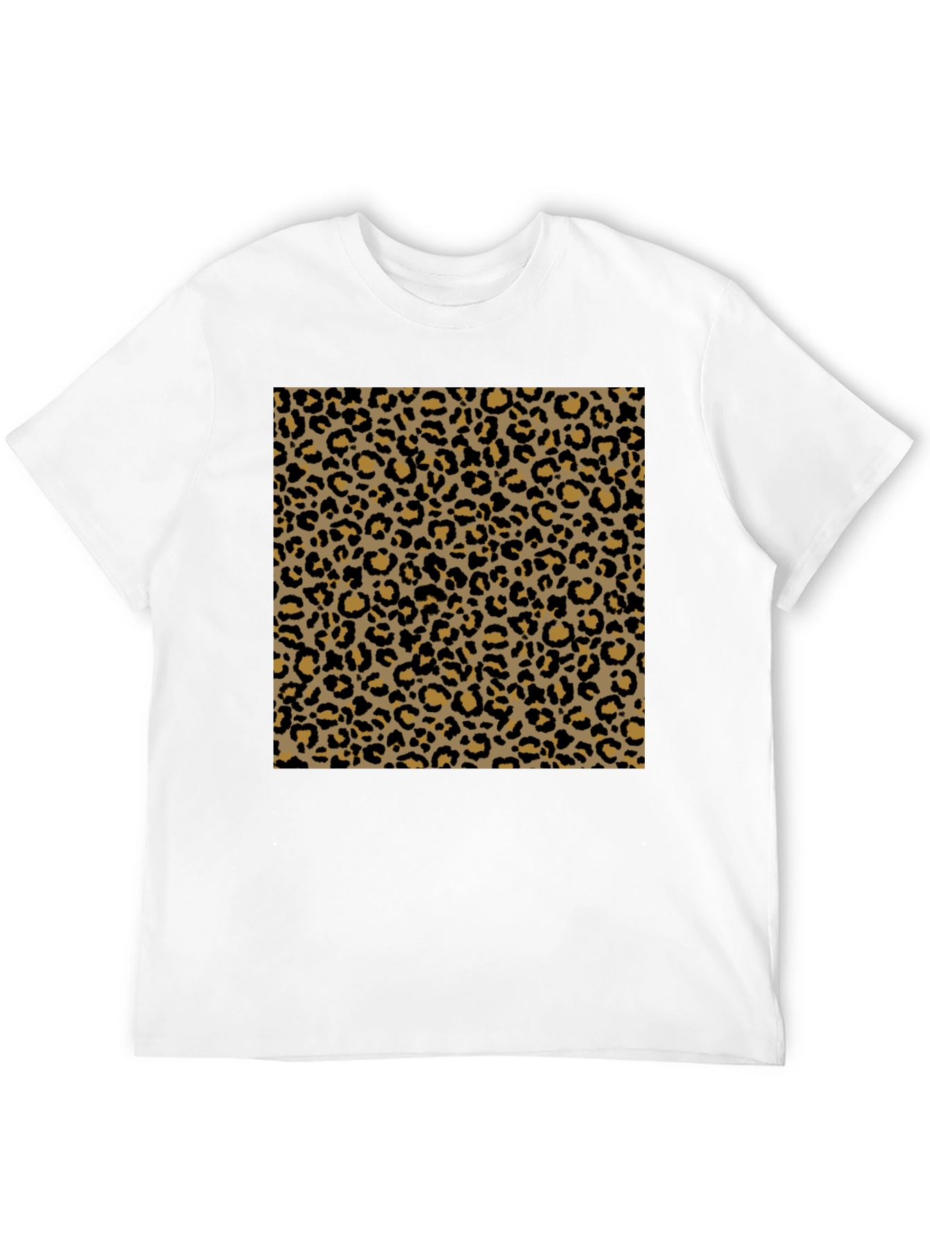 Leopard Print Tee - Classic Animal Pattern T-Shirt