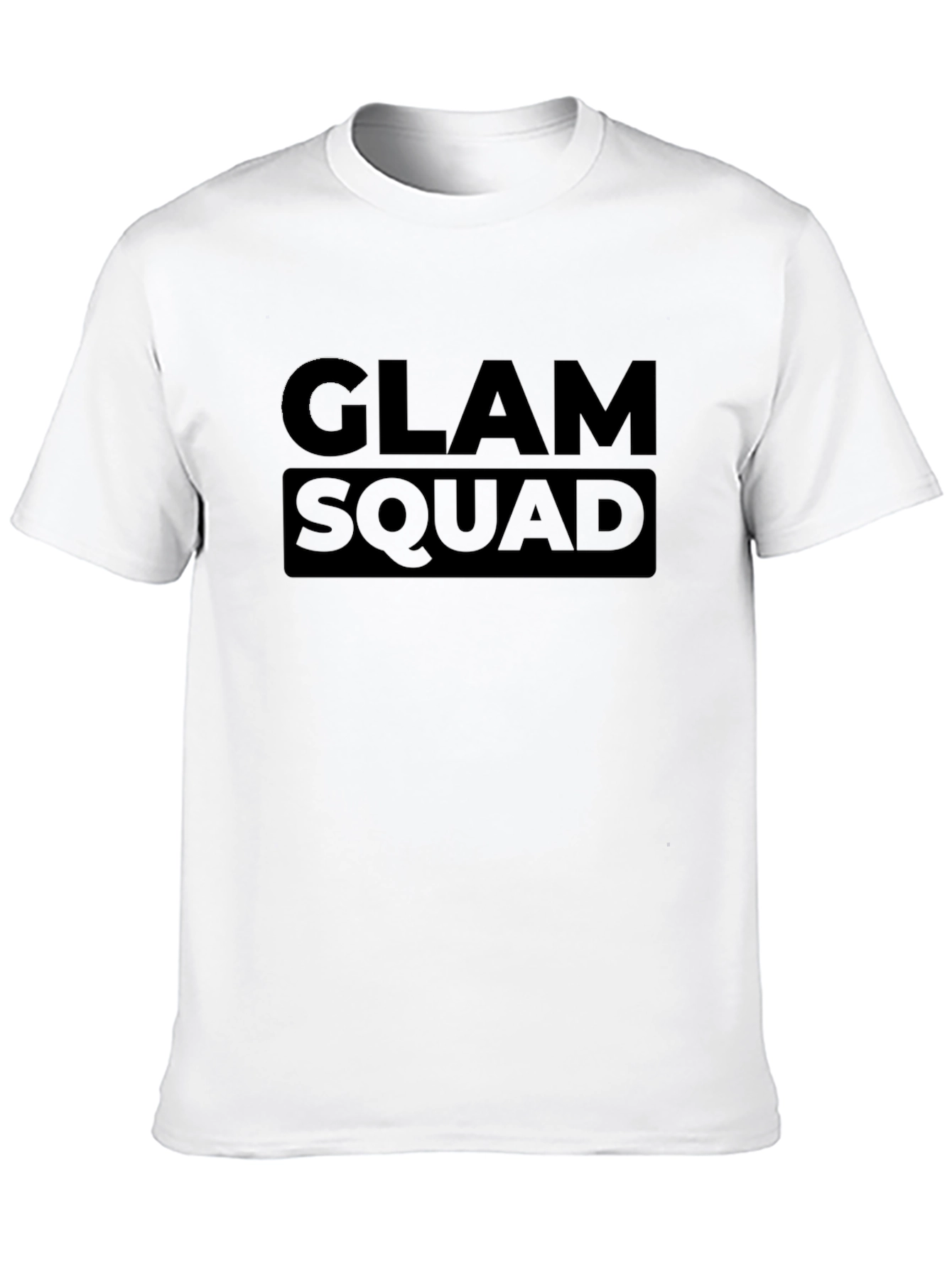 Glam Squad Black Tee