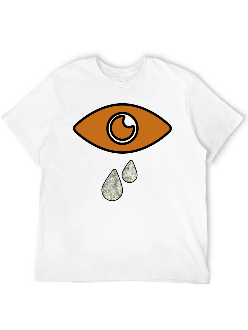 Eye with Tears Graphic T-Shirt