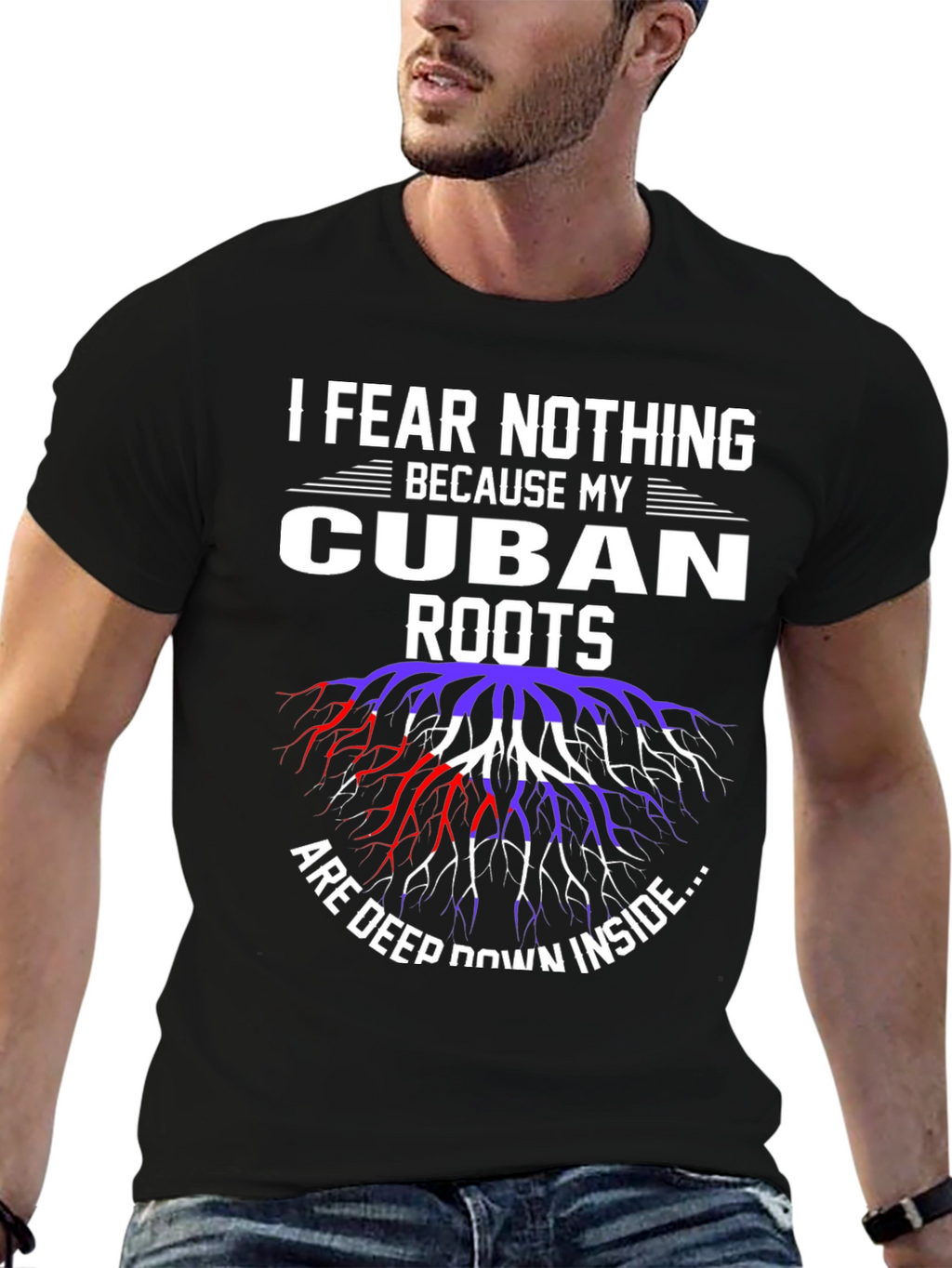 Cuban Roots Graphic Tee - I Fear Nothing