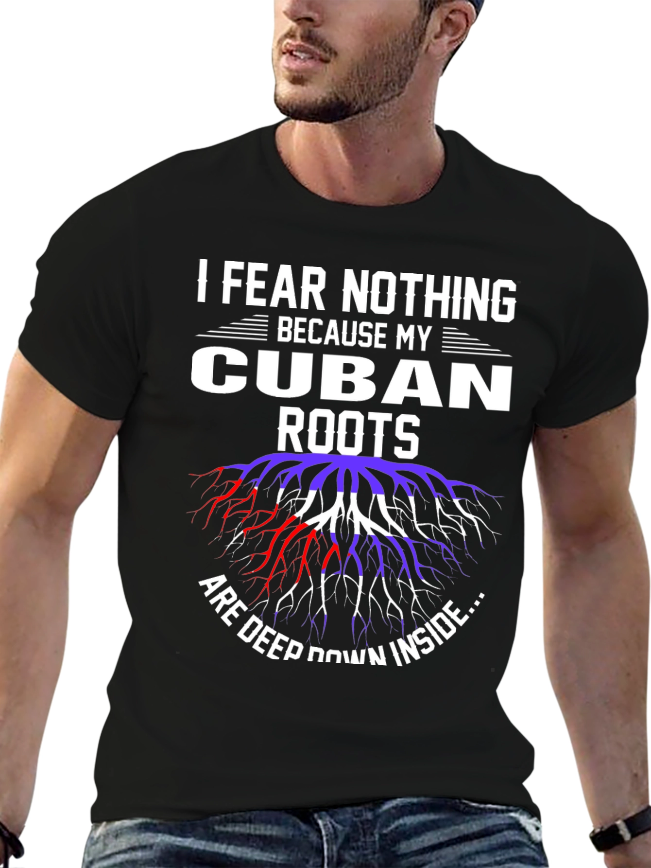 Cuban Roots Graphic Tee - I Fear Nothing