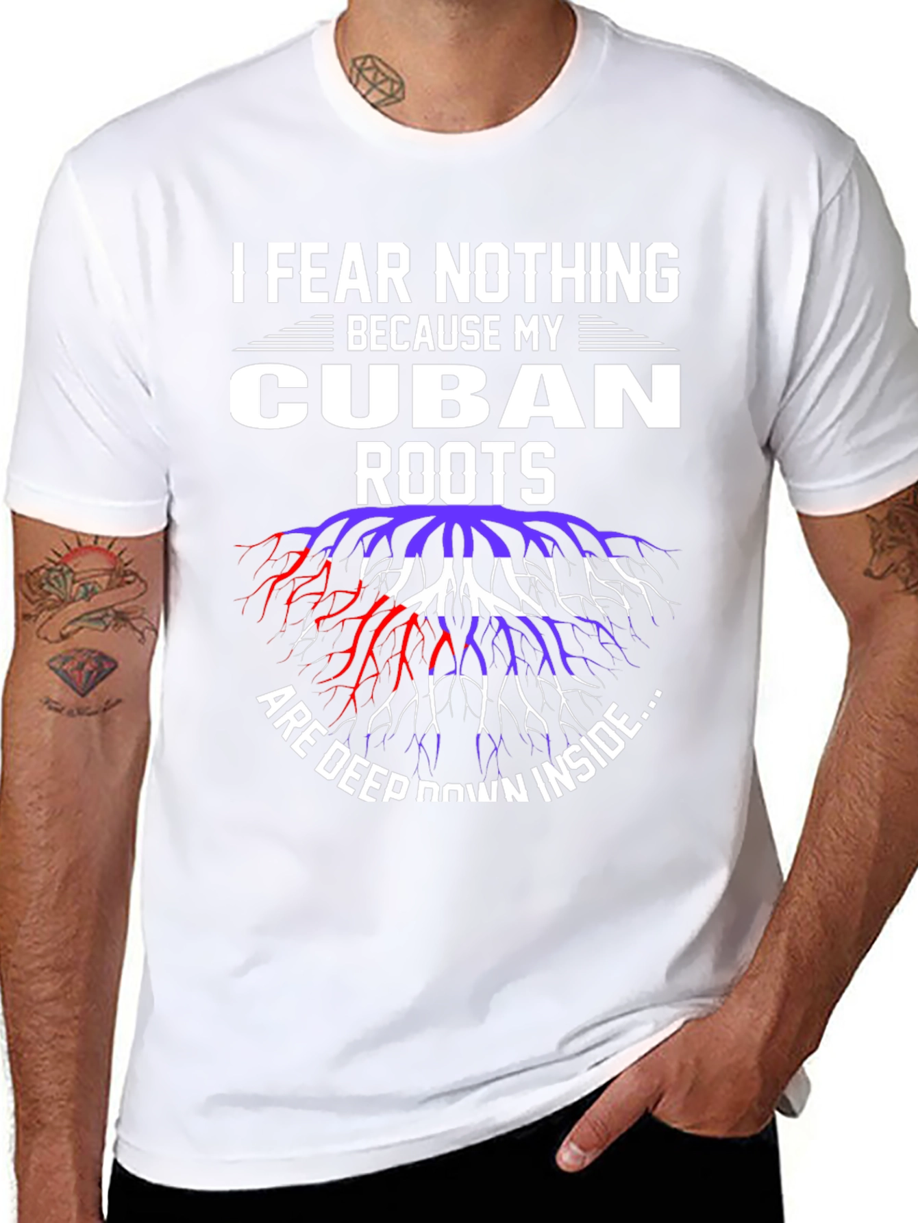 Cuban Roots Graphic Tee - I Fear Nothing