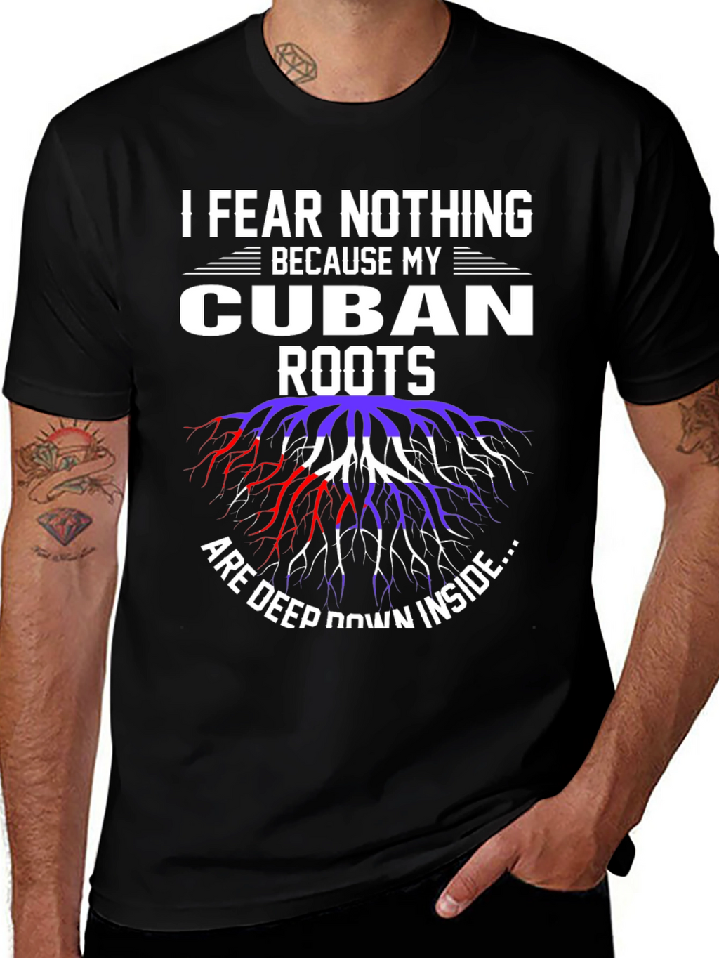 Cuban Roots Graphic Tee - I Fear Nothing