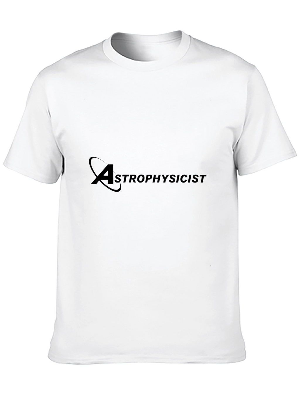 Astrophysicist Black Graphic T-Shirt - Science Apparel