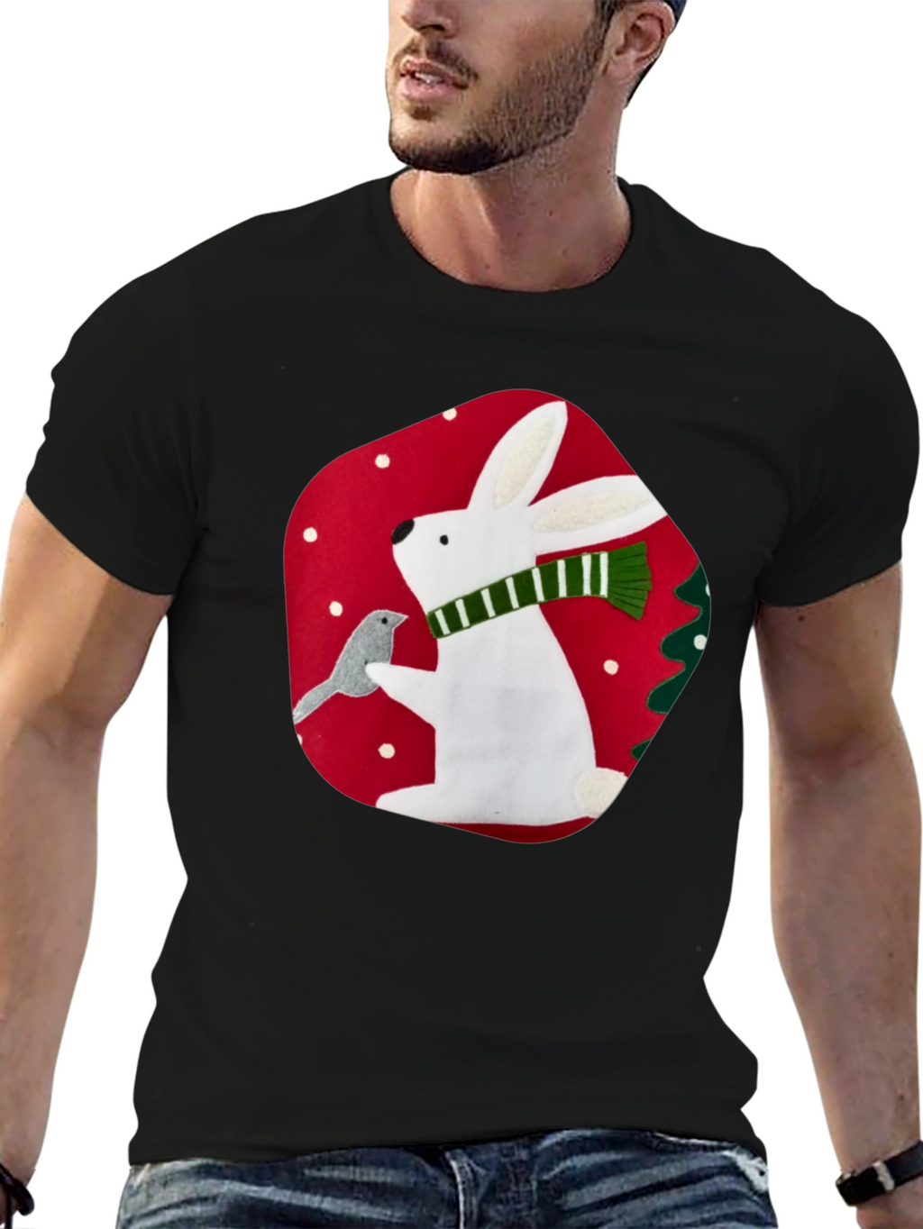 Festive Rabbit T-Shirt