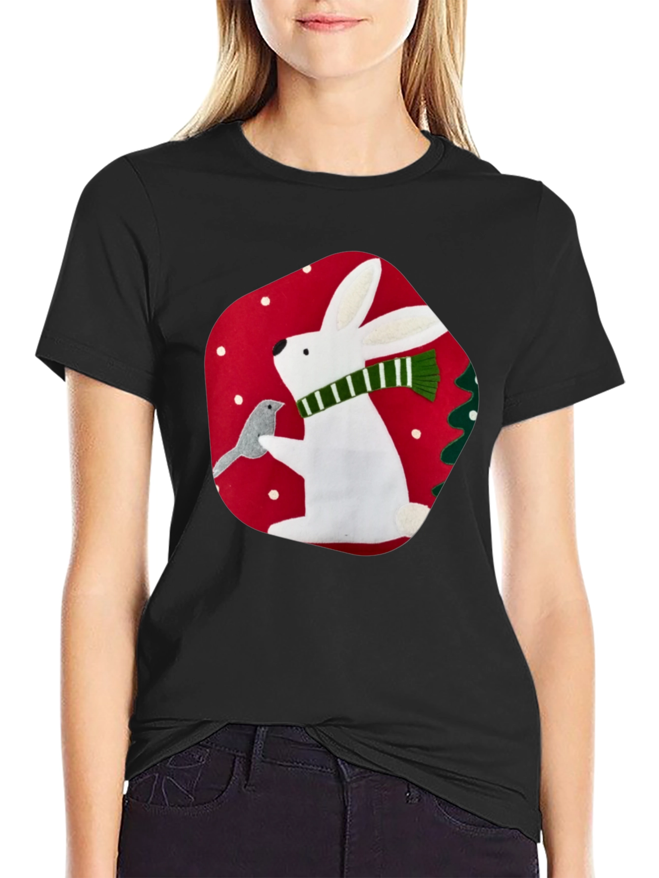 Festive Rabbit T-Shirt