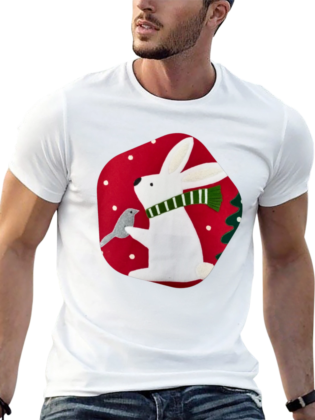Festive Rabbit T-Shirt