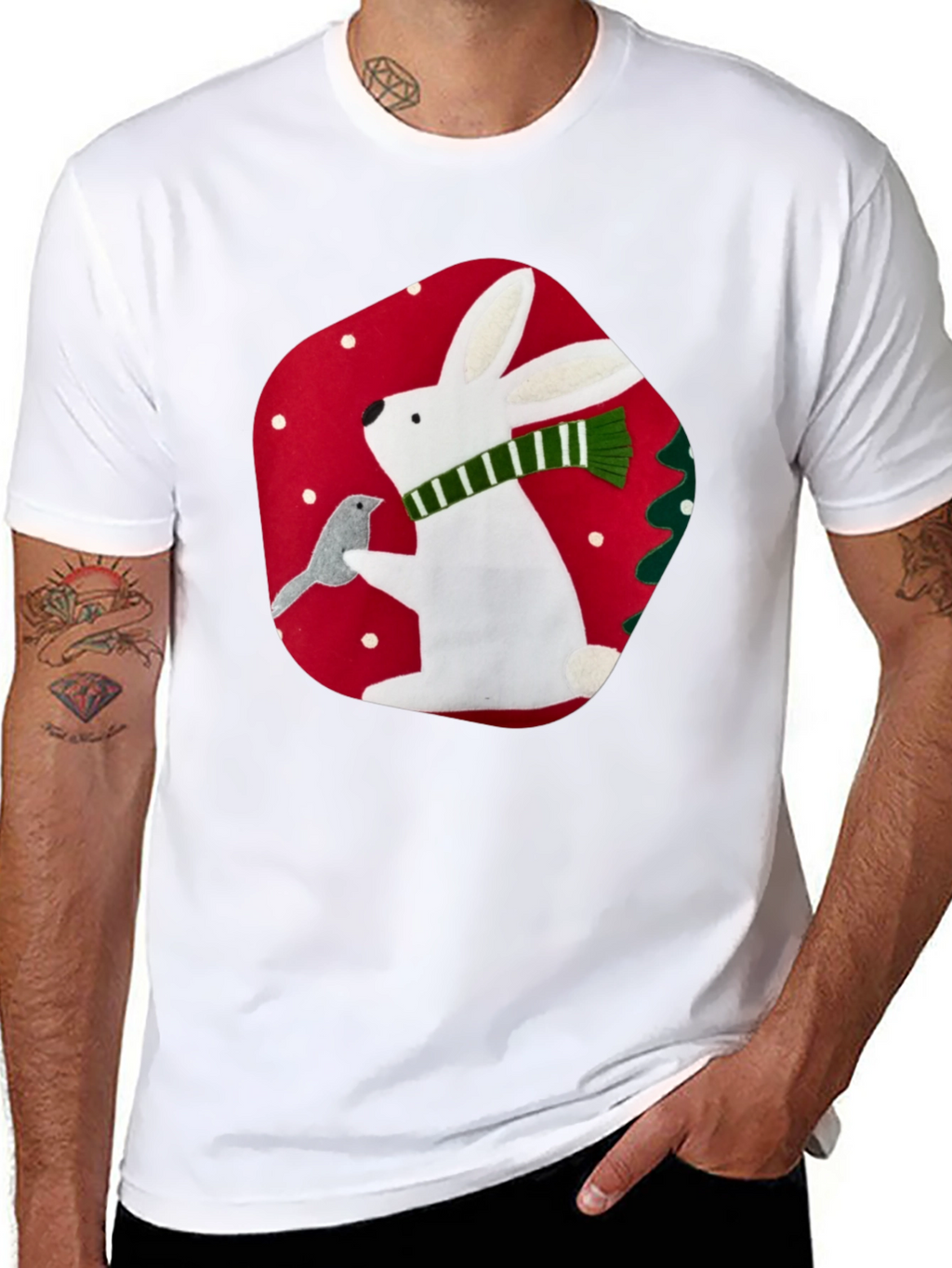 Festive Rabbit T-Shirt