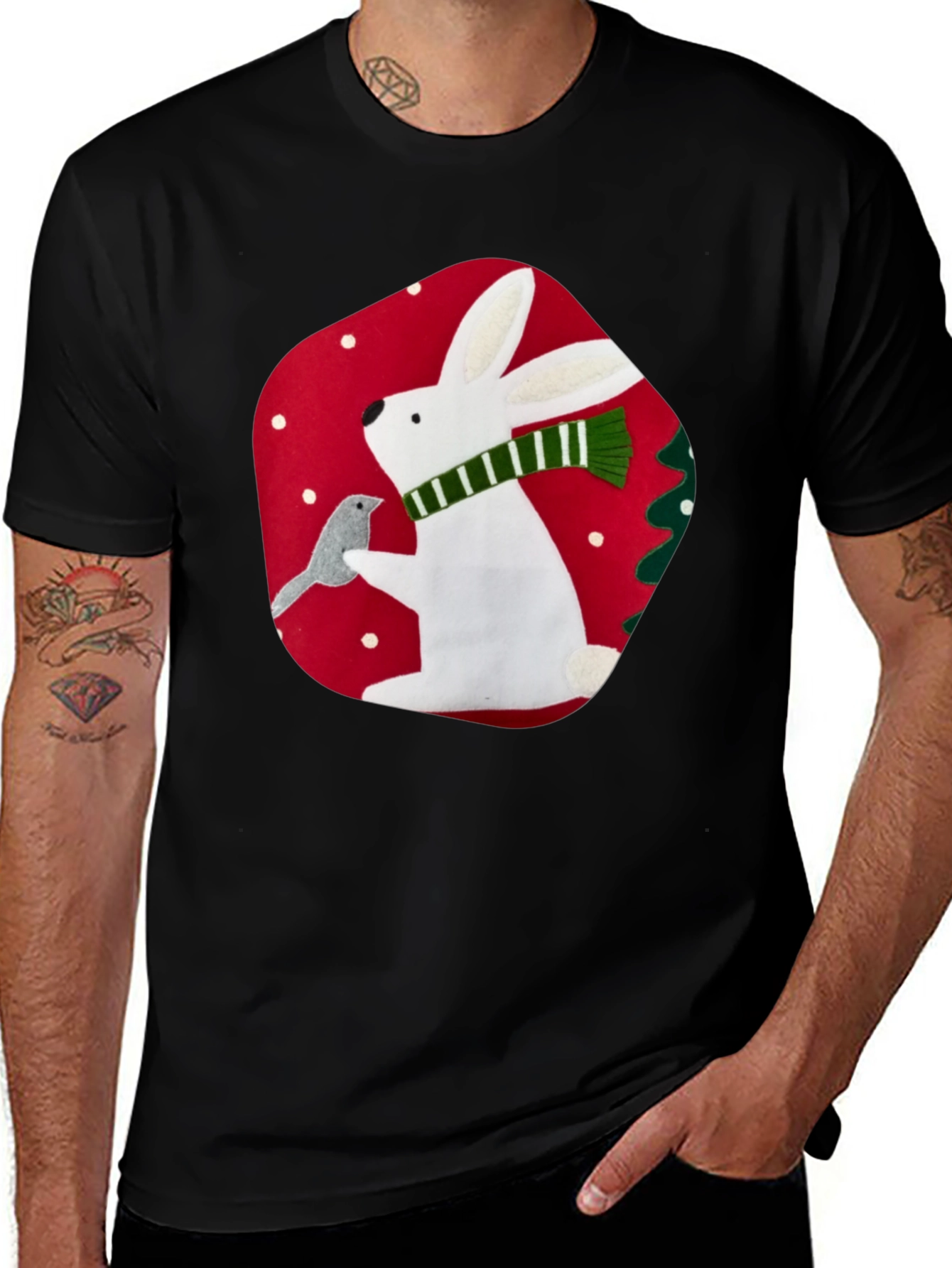 Festive Rabbit T-Shirt