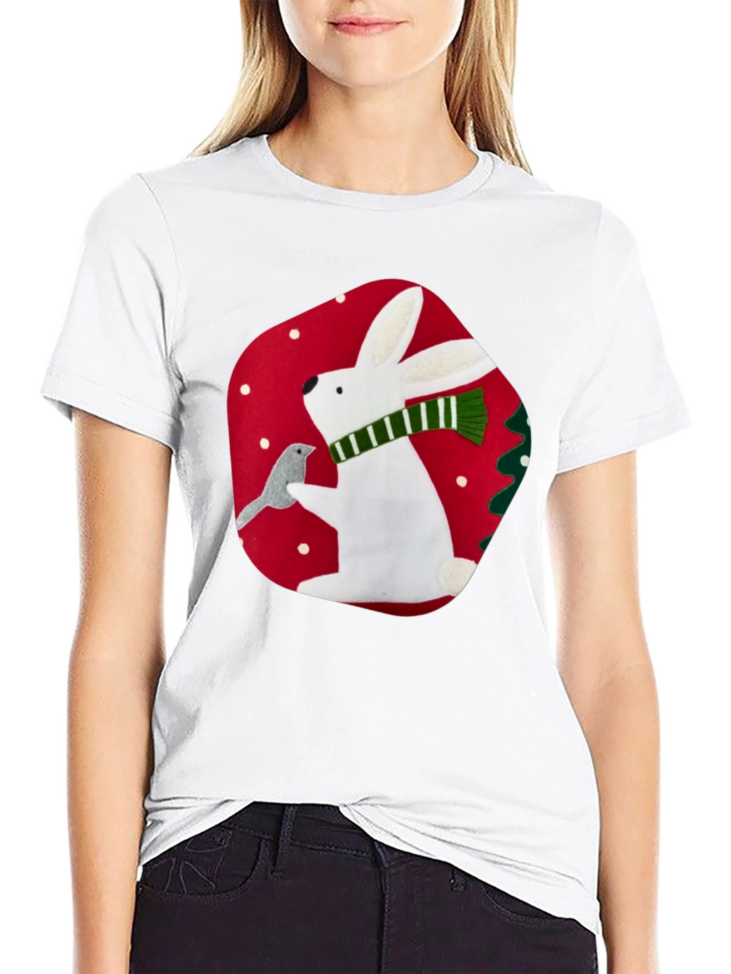 Festive Rabbit T-Shirt