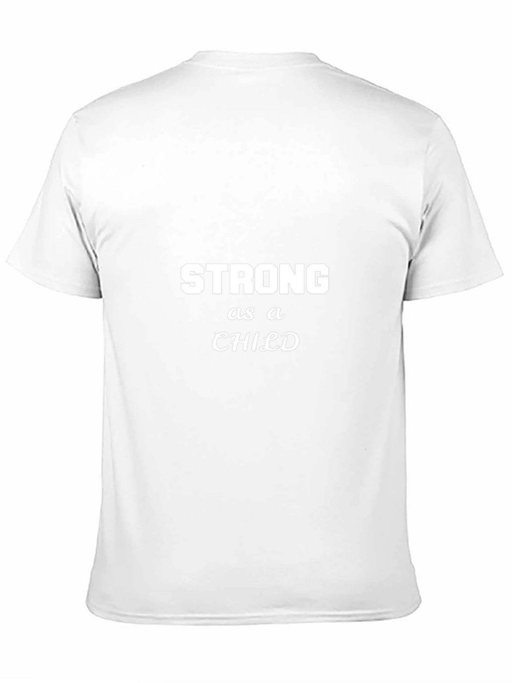 Strong As A Child Black Tee