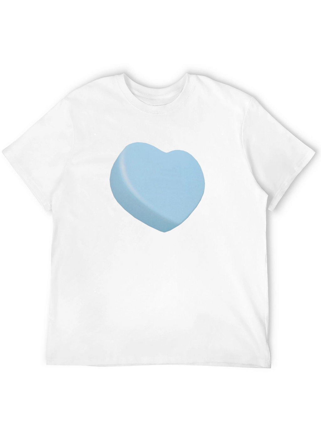 Heart Candy Graphic Tee - Black Casual T-Shirt