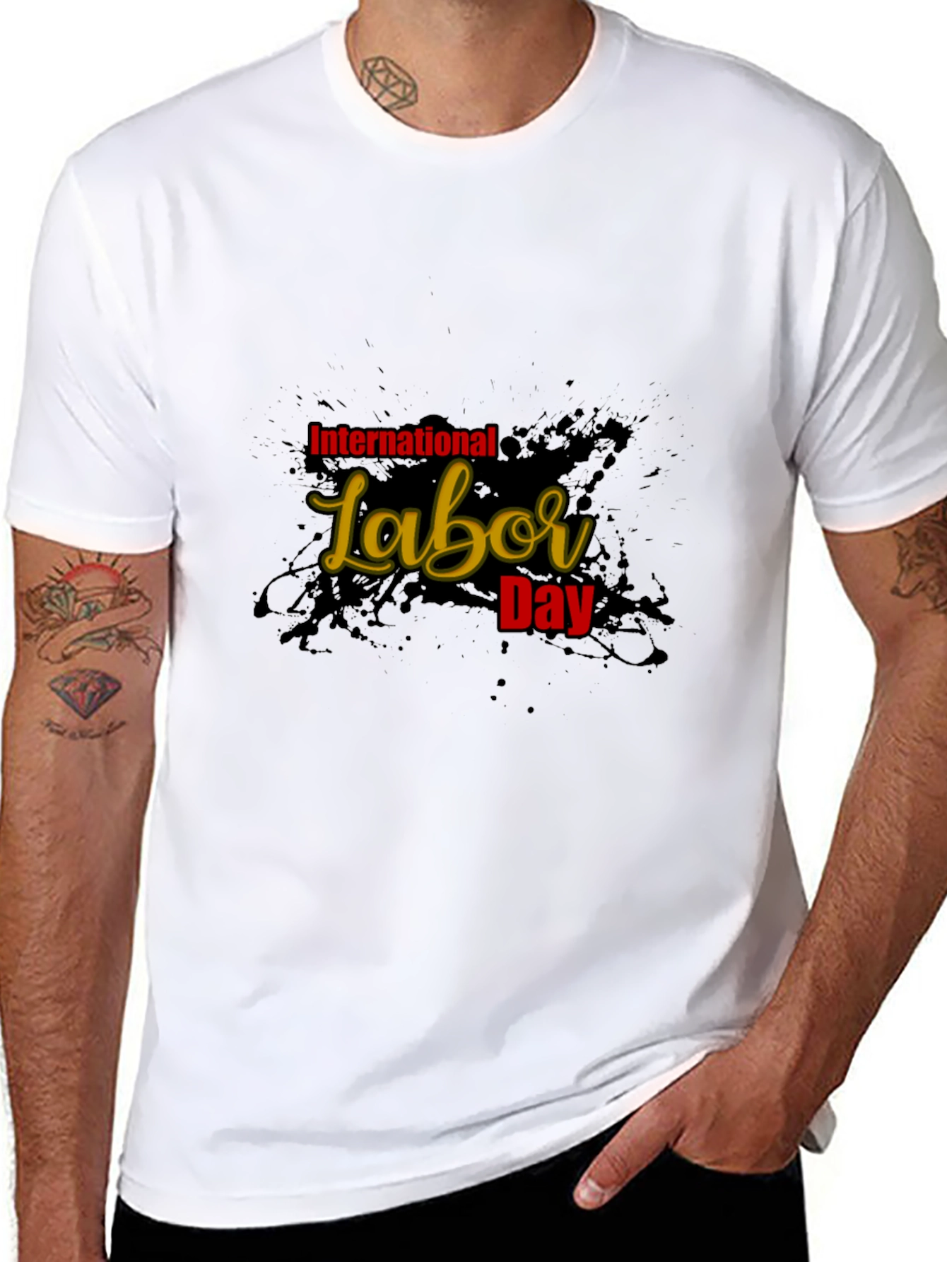 International Labor Day Graphic T-Shirt