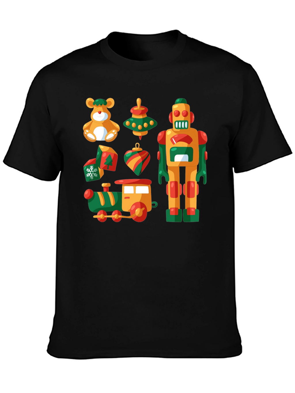 Festive Toy Graphic T-Shirt