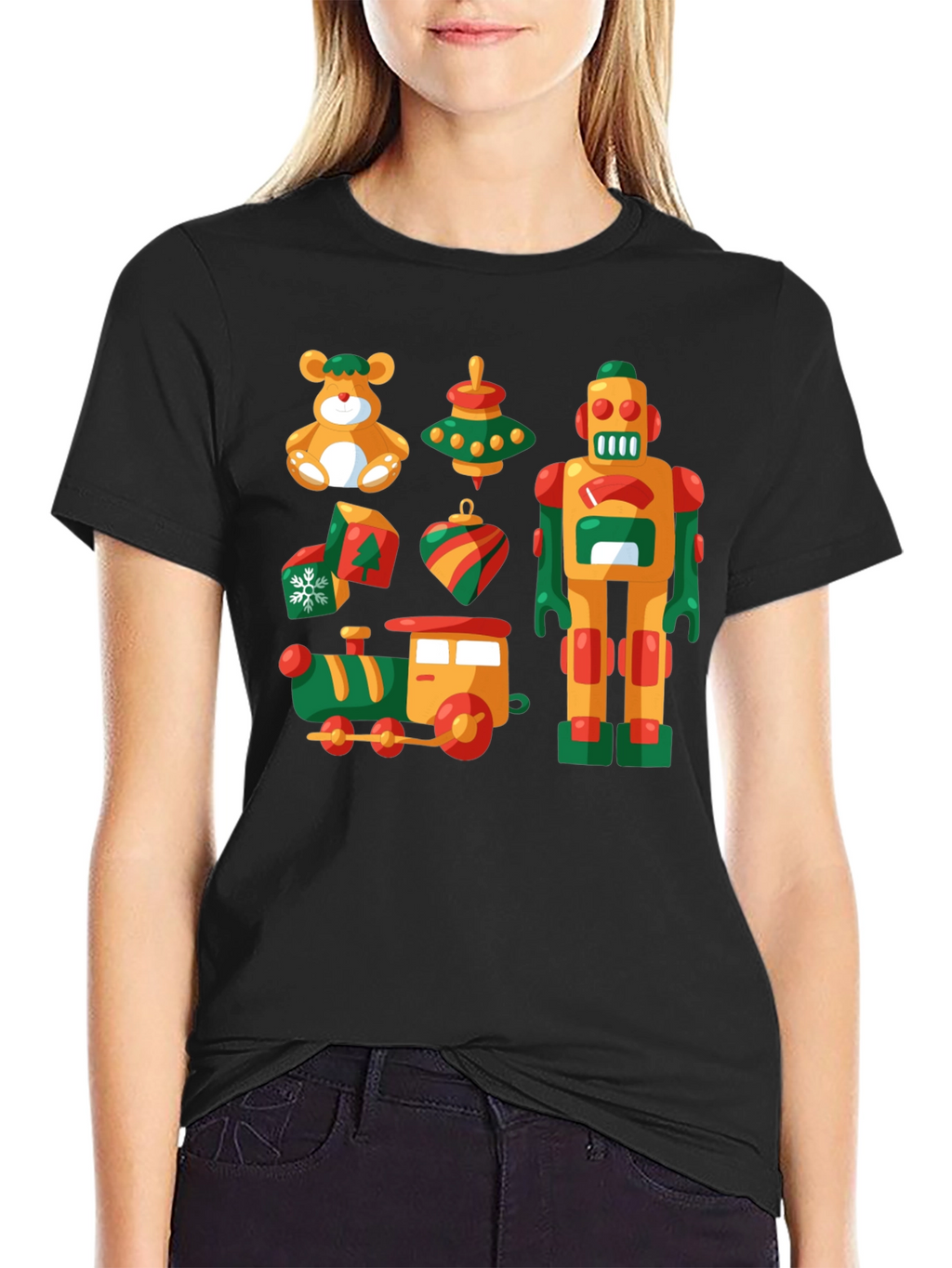 Festive Toy Graphic T-Shirt