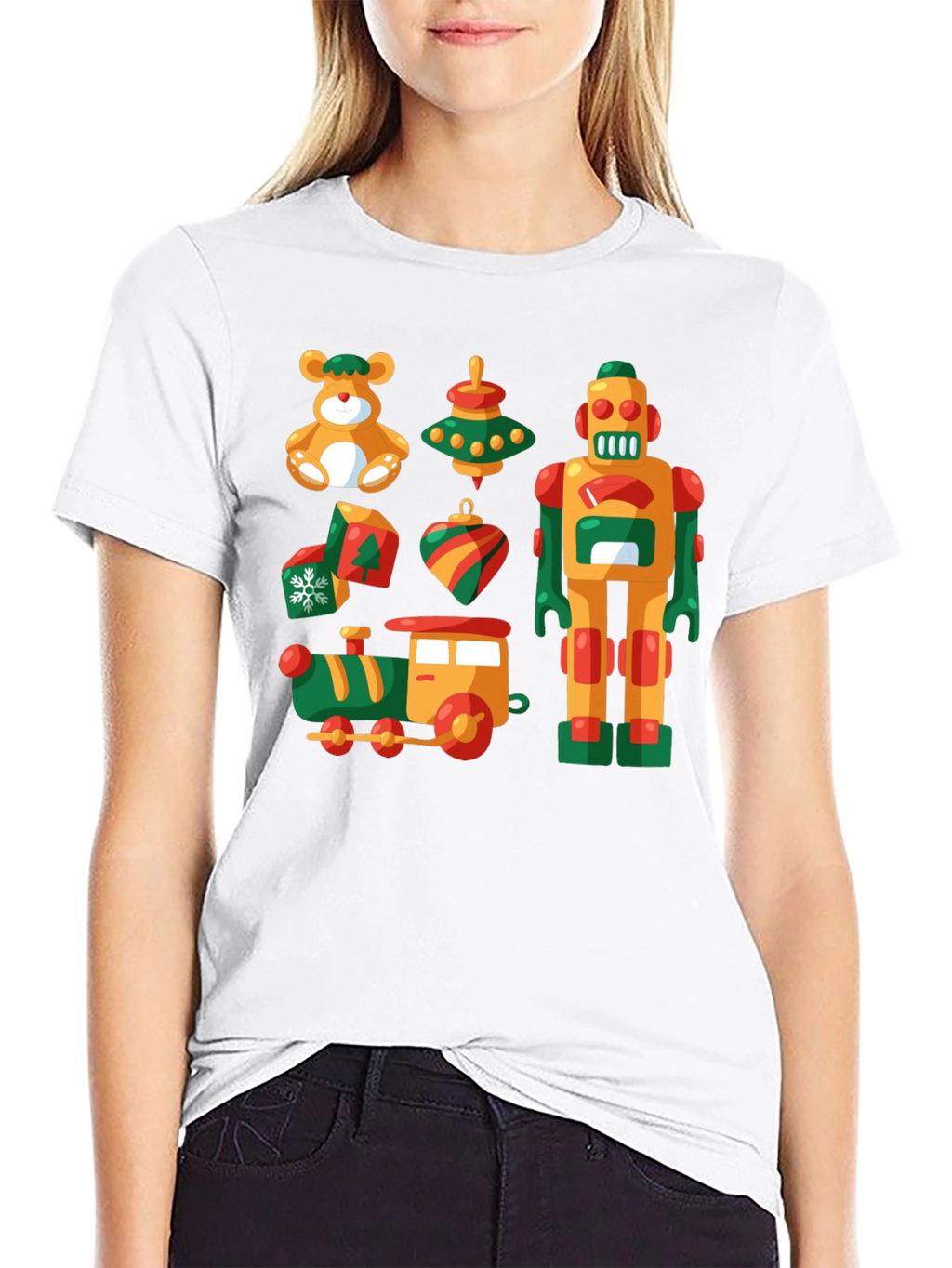 Festive Toy Graphic T-Shirt