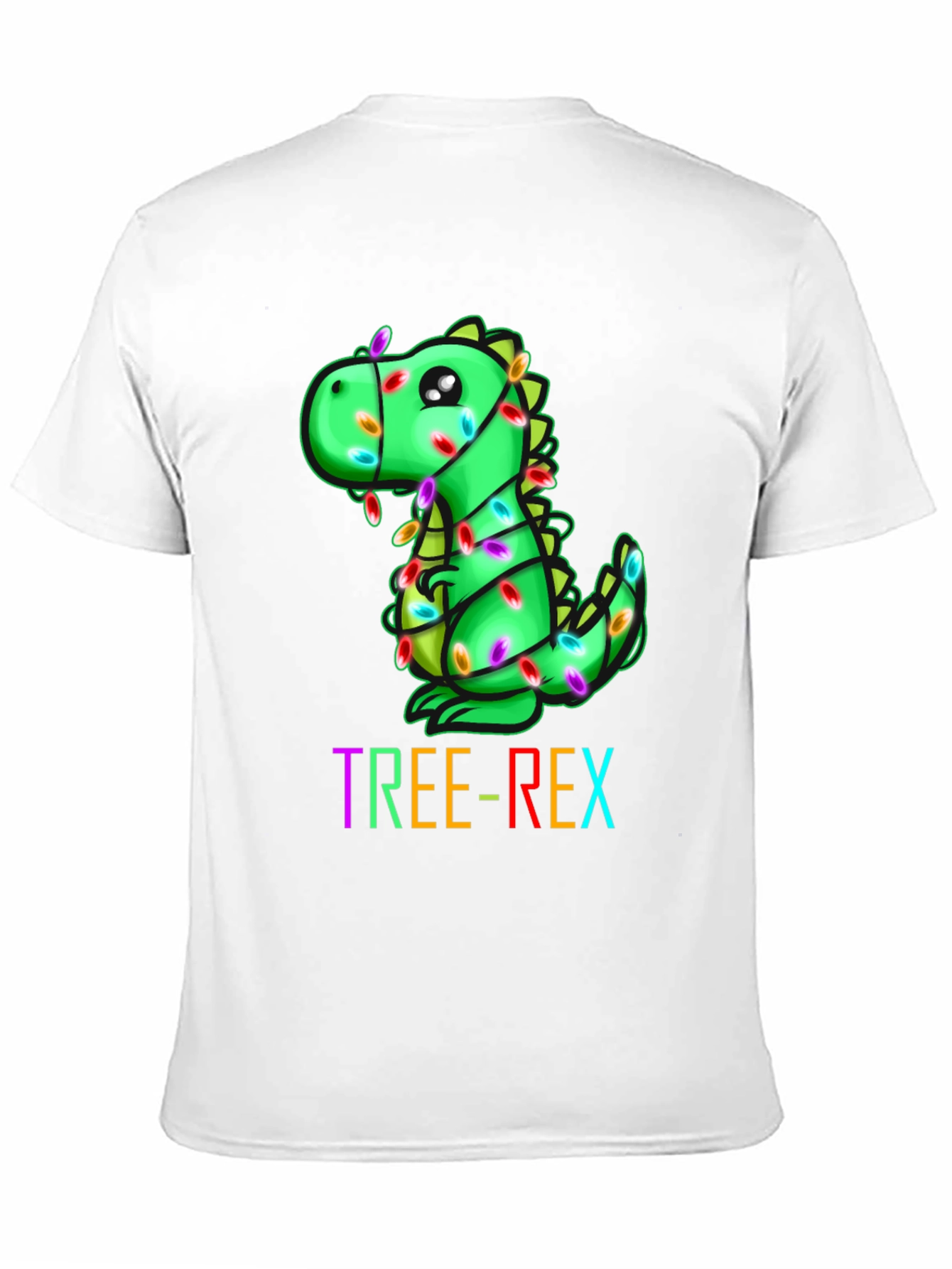 Tree-Rex Christmas T-Shirt - Dinosaur Holiday Tee