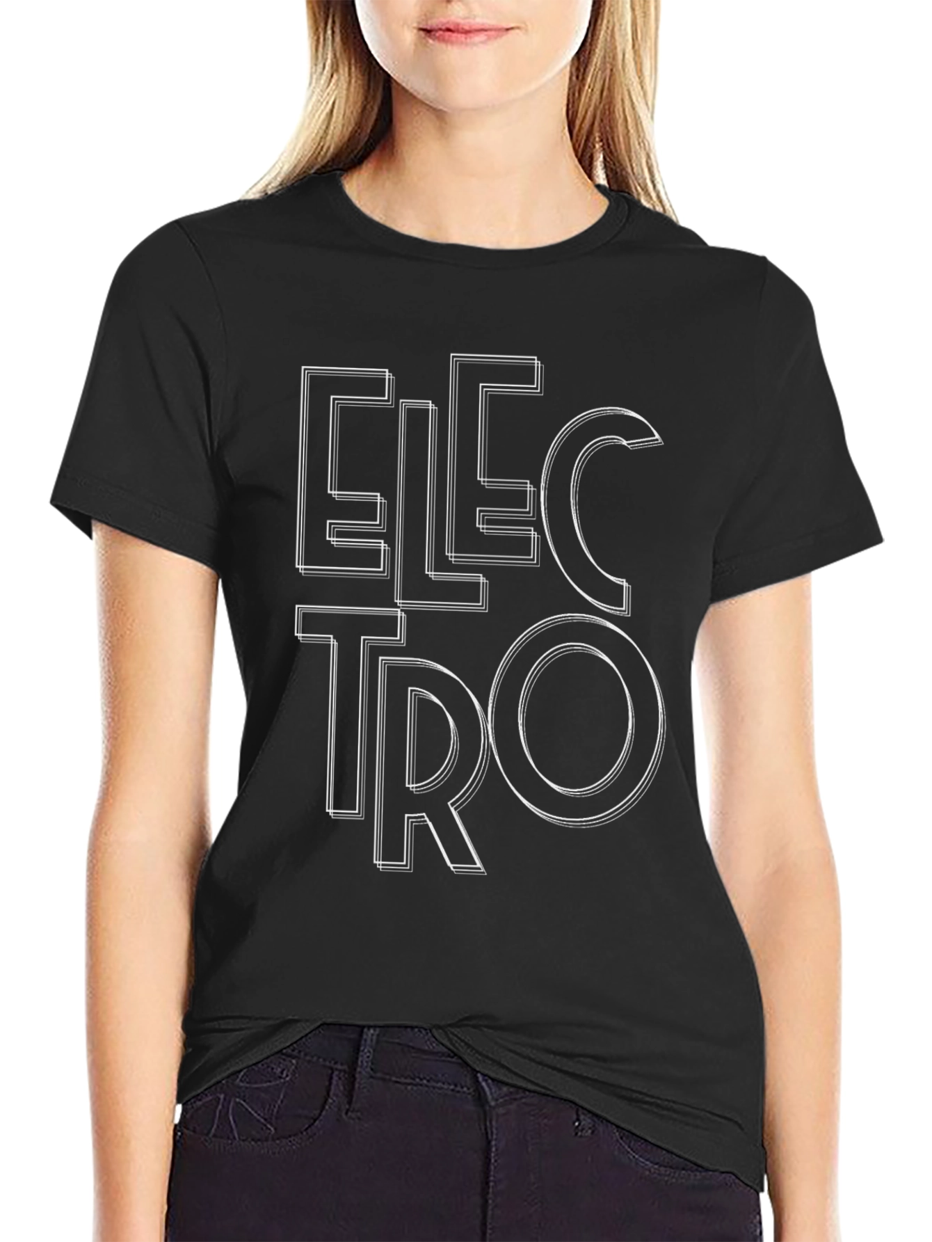 Electro Graphic Tee - Modern Style