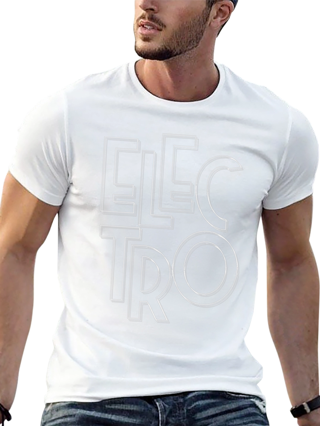 Electro Graphic Tee - Modern Style
