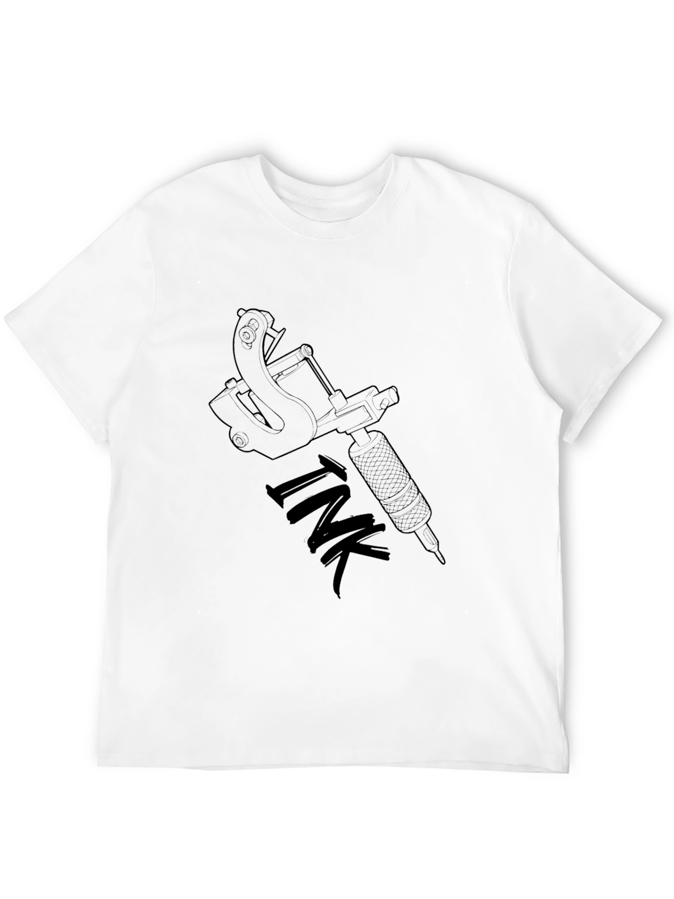 Ink Tattoo Machine Graphic Black T-Shirt