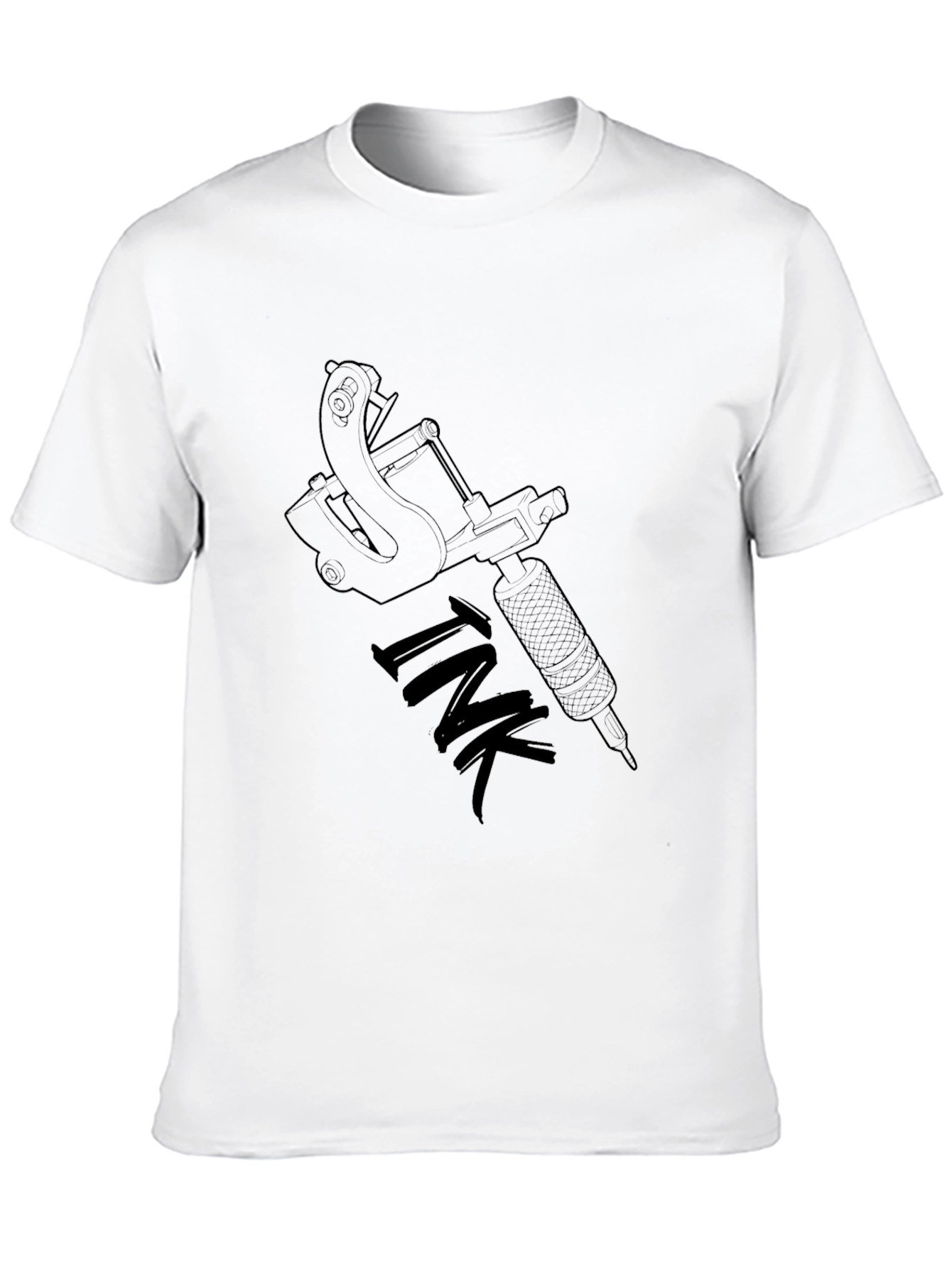 Ink Tattoo Machine Graphic Black T-Shirt