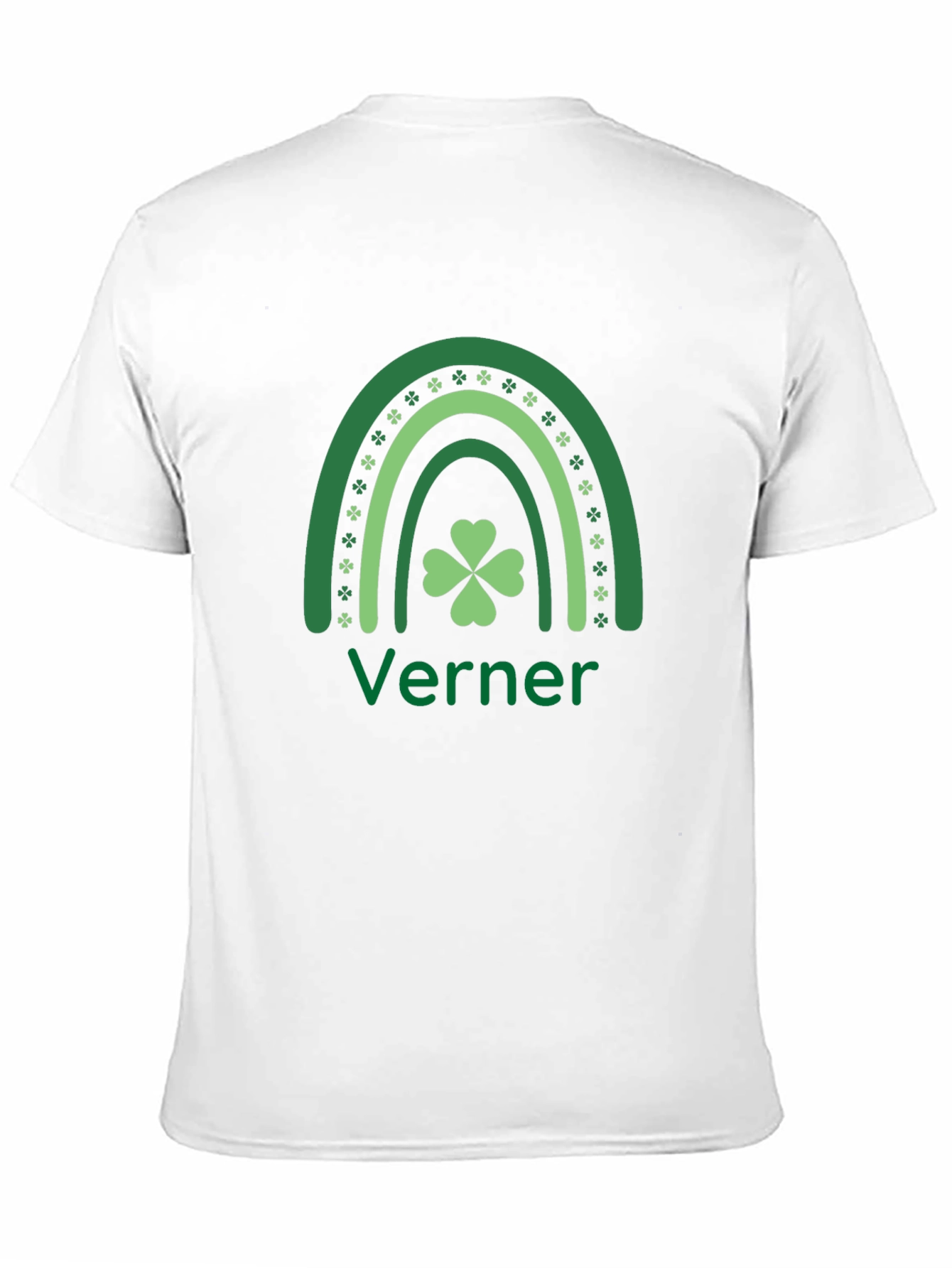St. Patricks Day Rainbow Clover T-Shirt