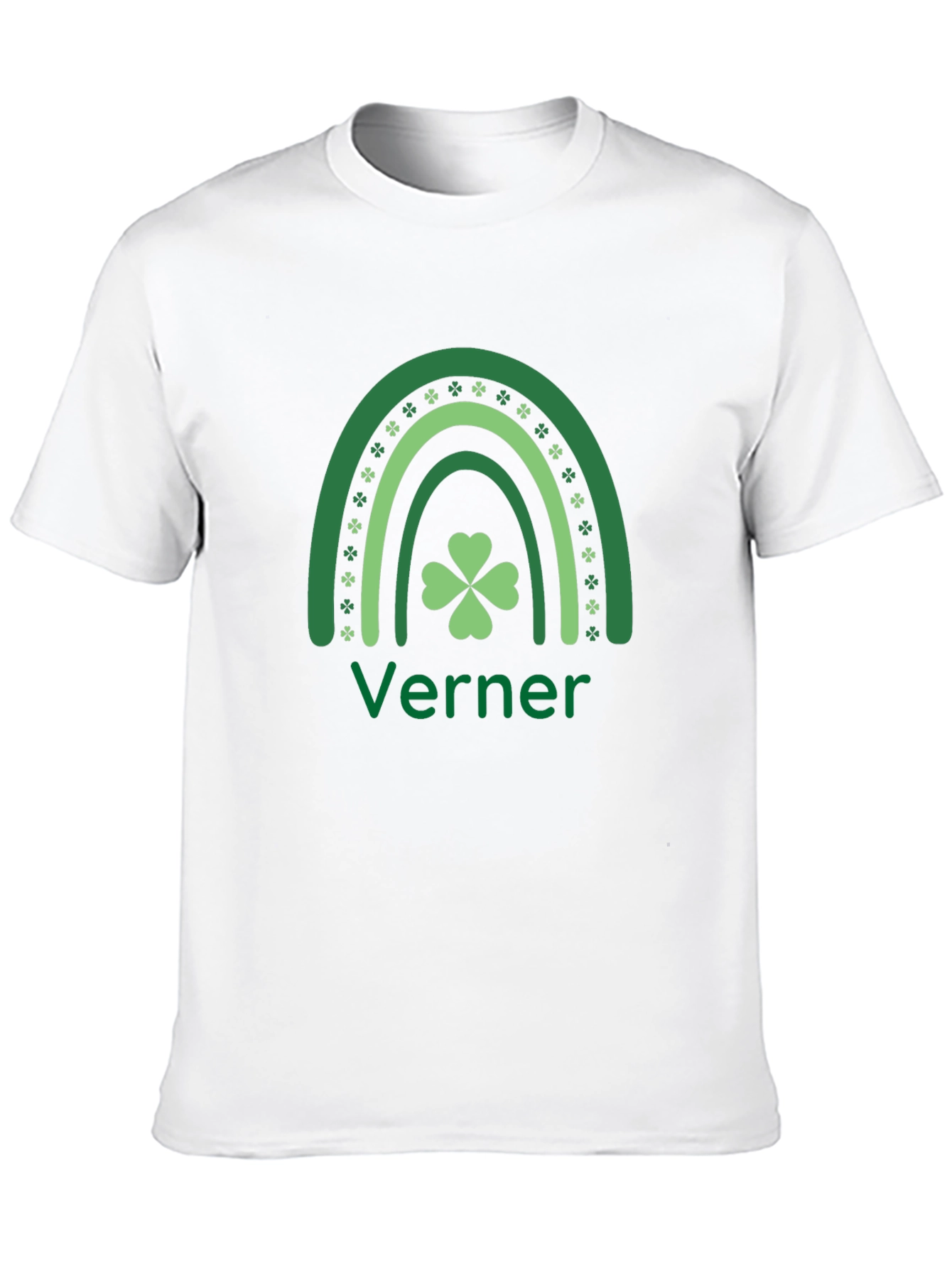 St. Patricks Day Rainbow Clover T-Shirt