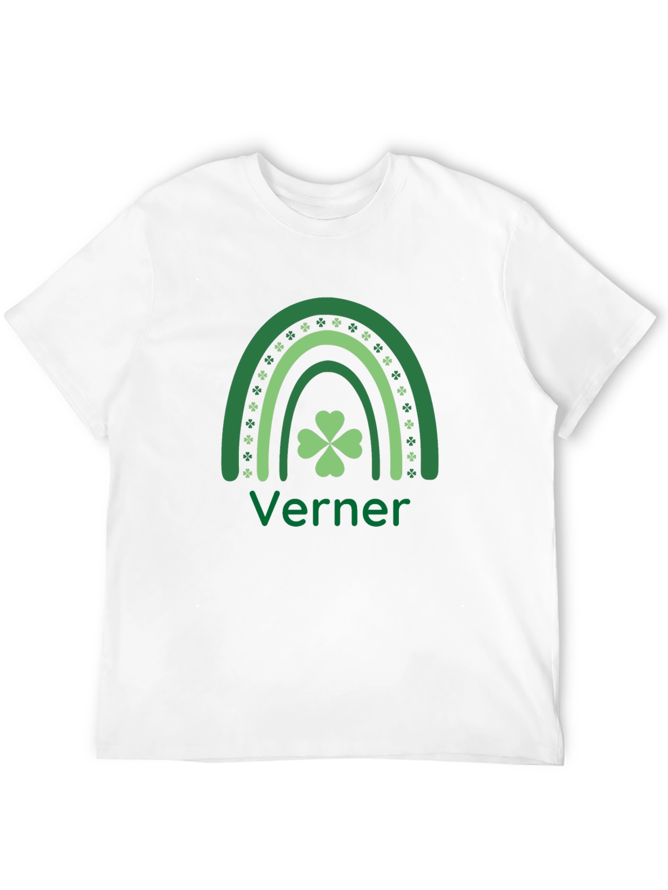 St. Patricks Day Rainbow Clover T-Shirt